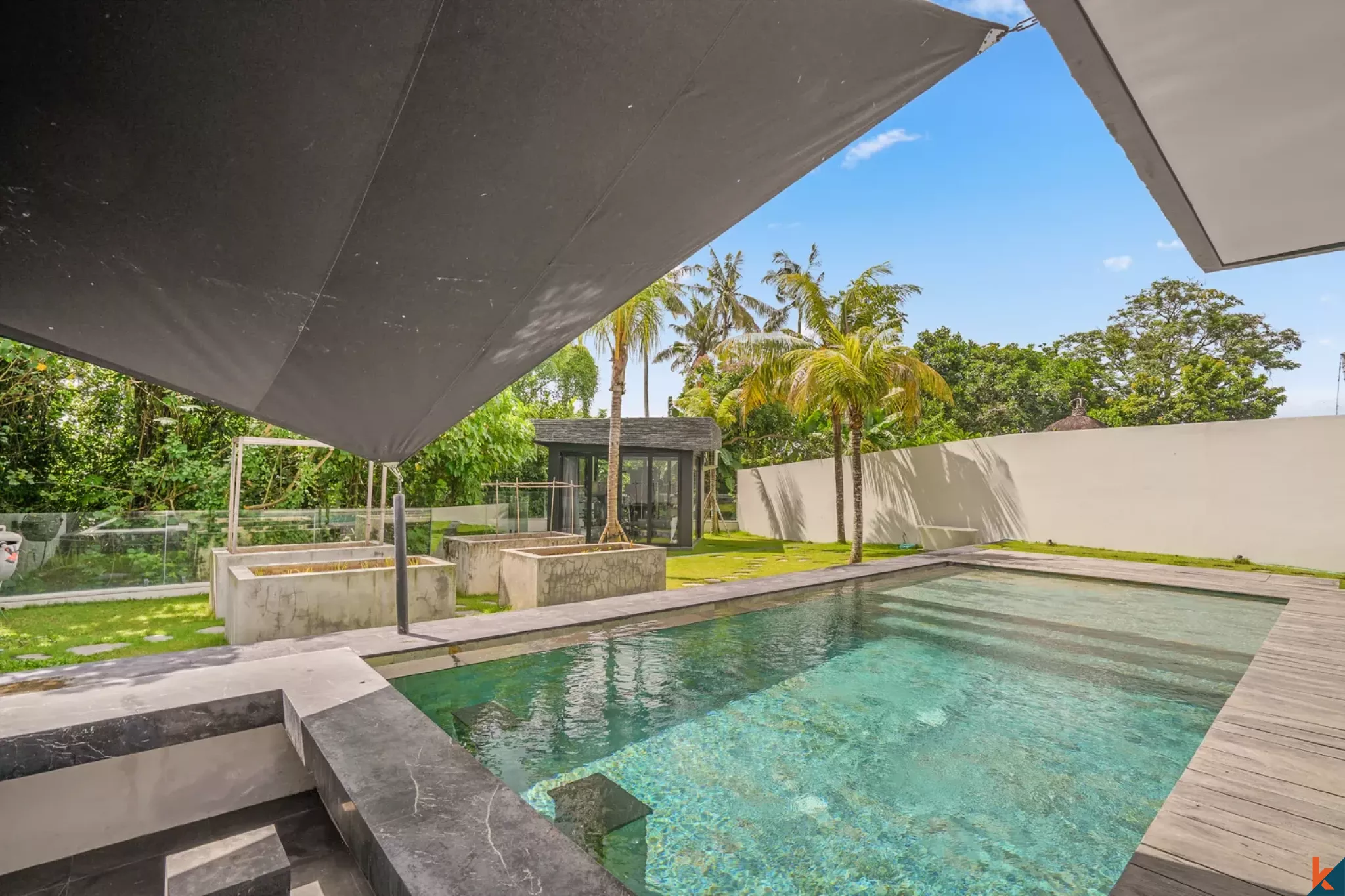 Luxury Modern Three Bedroom Leasehold Villa with Serene Rice Field Views in Cemagi