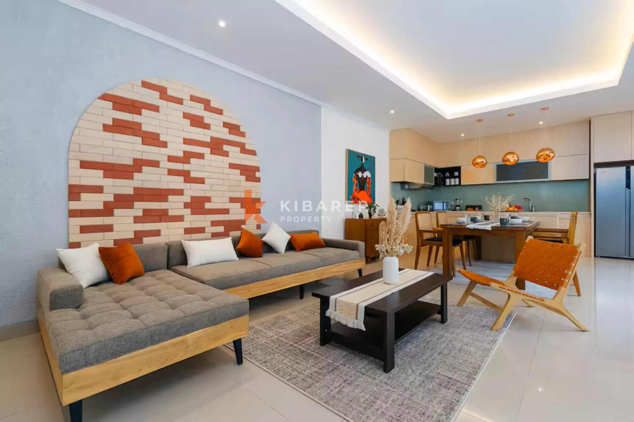 Villa Dua Kamar Tidur dengan Kolam Renang di Lokasi Strategis – Berjalan Kaki ke Pantai Atlas & Berawa