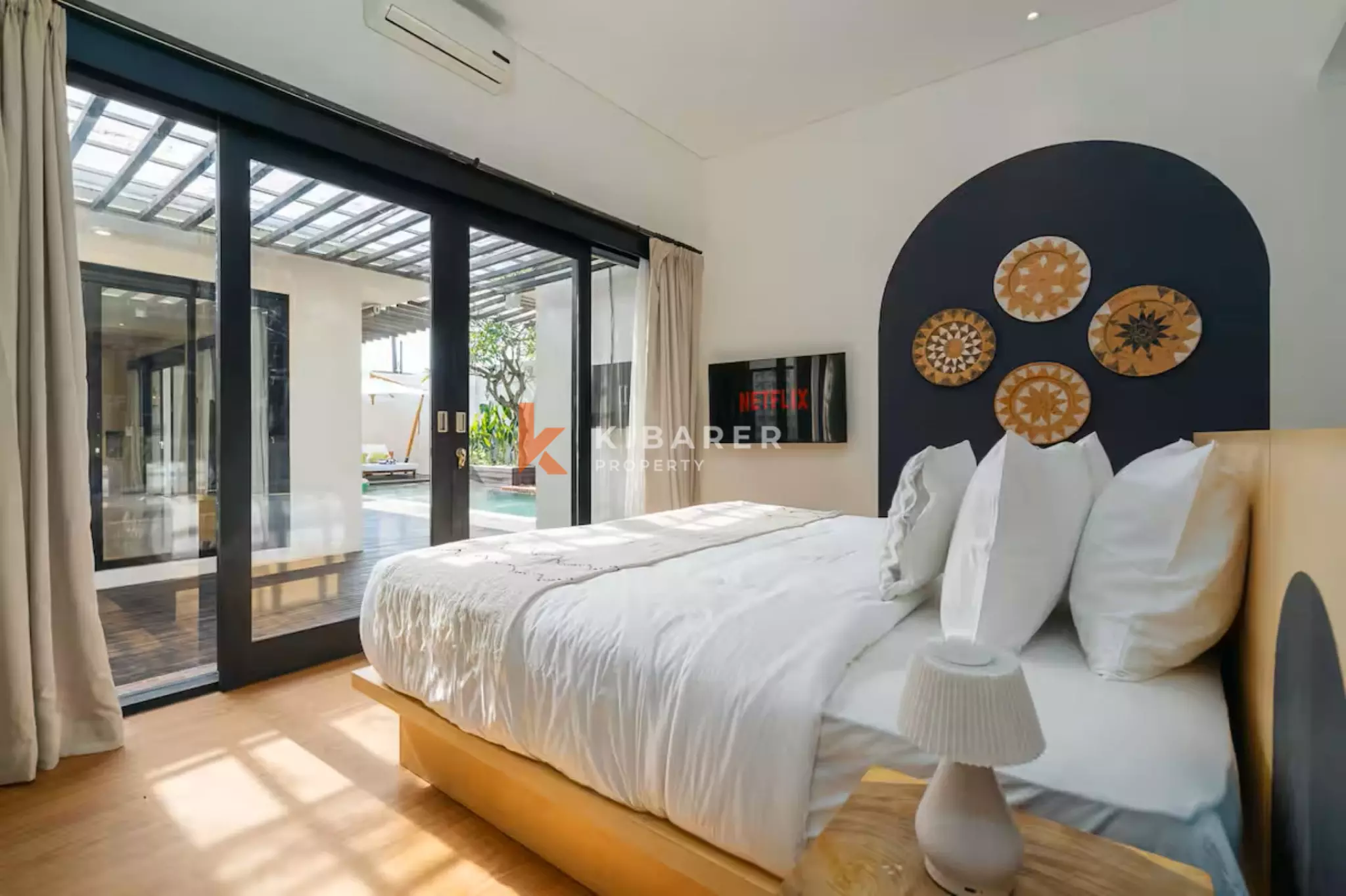 Villa Dua Kamar Tidur dengan Kolam Renang di Lokasi Strategis – Berjalan Kaki ke Pantai Atlas & Berawa