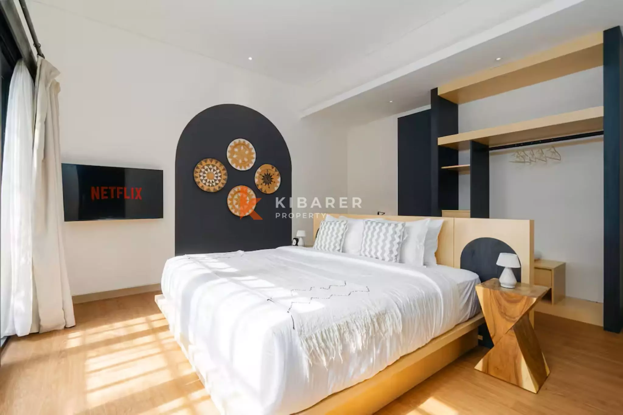 Villa Dua Kamar Tidur dengan Kolam Renang di Lokasi Strategis – Berjalan Kaki ke Pantai Atlas & Berawa