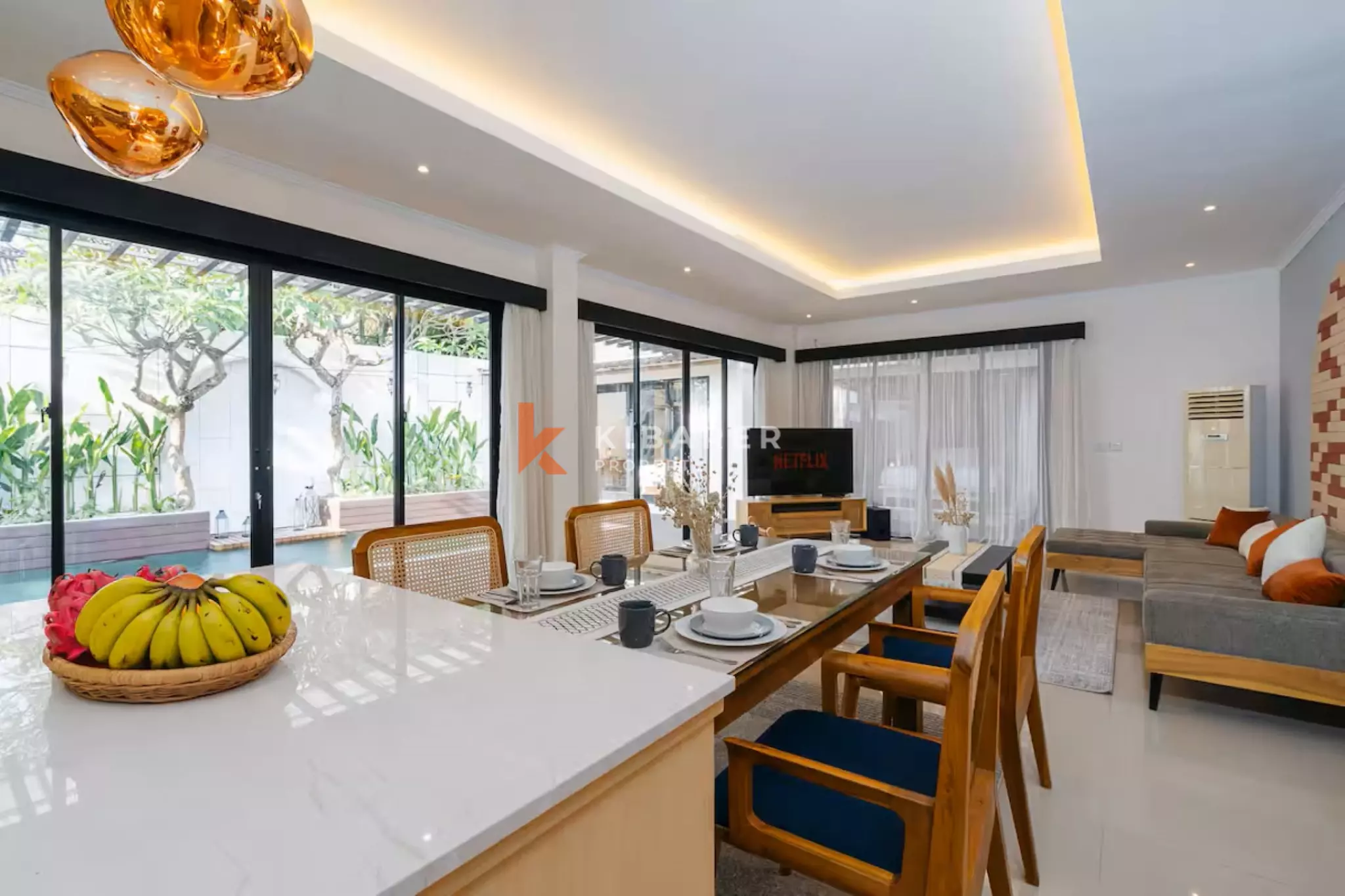 Villa Dua Kamar Tidur dengan Kolam Renang di Lokasi Strategis – Berjalan Kaki ke Pantai Atlas & Berawa