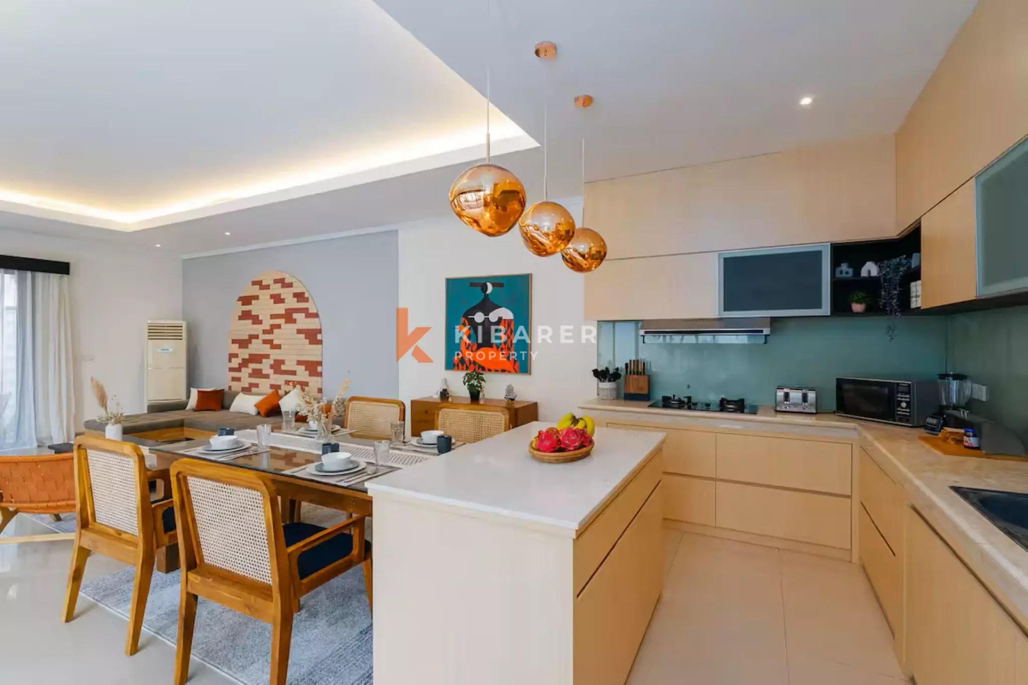 Villa Dua Kamar Tidur dengan Kolam Renang di Lokasi Strategis – Berjalan Kaki ke Pantai Atlas & Berawa