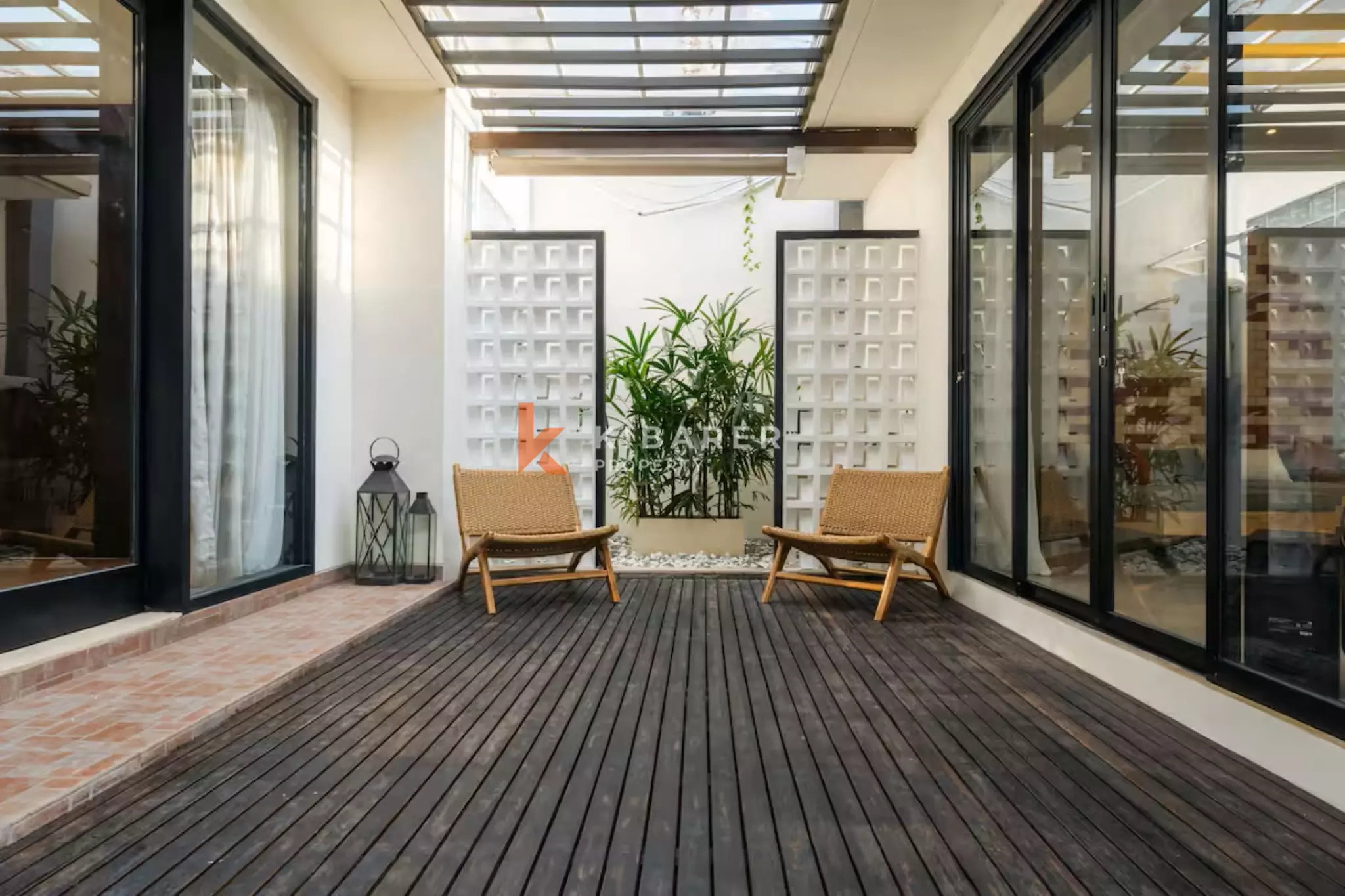 Villa Dua Kamar Tidur dengan Kolam Renang di Lokasi Strategis – Berjalan Kaki ke Pantai Atlas & Berawa