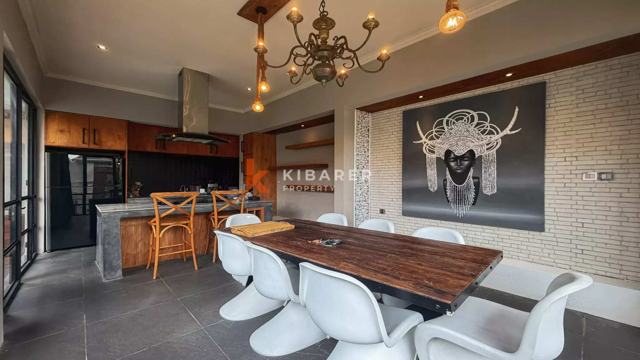 Villa Mewah Baru Tiga Kamar Tidur di Lokasi Utama Area Canggu