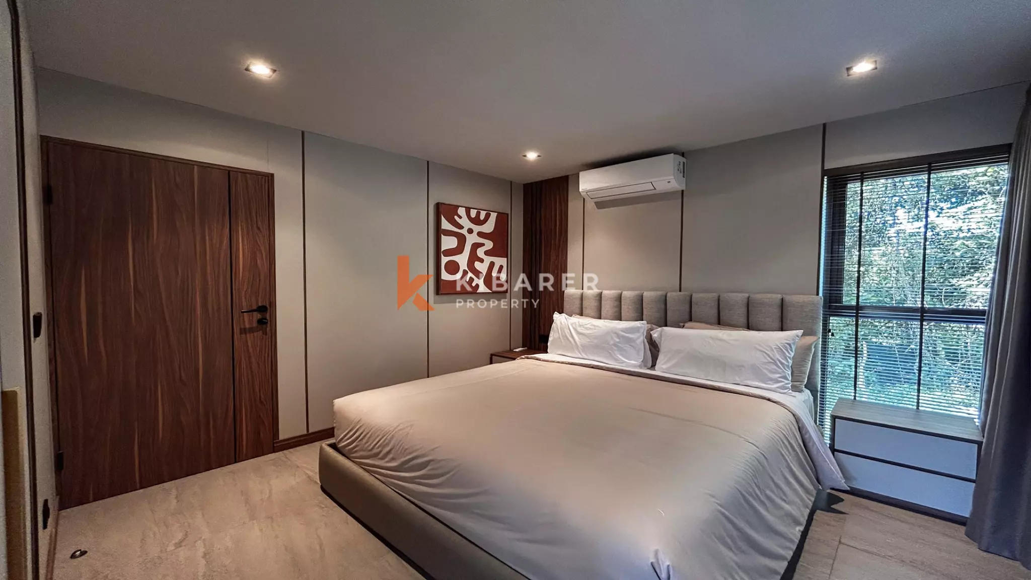 Tempat Persembunyian Tropis Modern: Vila Tiga Kamar Tidur di Pererenan