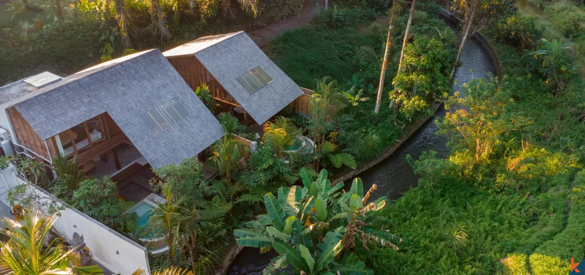 Propriété écologique neuve d'une chambre à louer à Ubud - Sayan