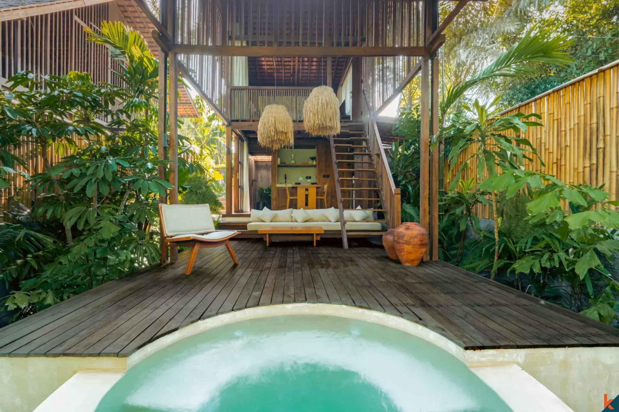 Propriété écologique neuve d'une chambre à louer à Ubud - Sayan