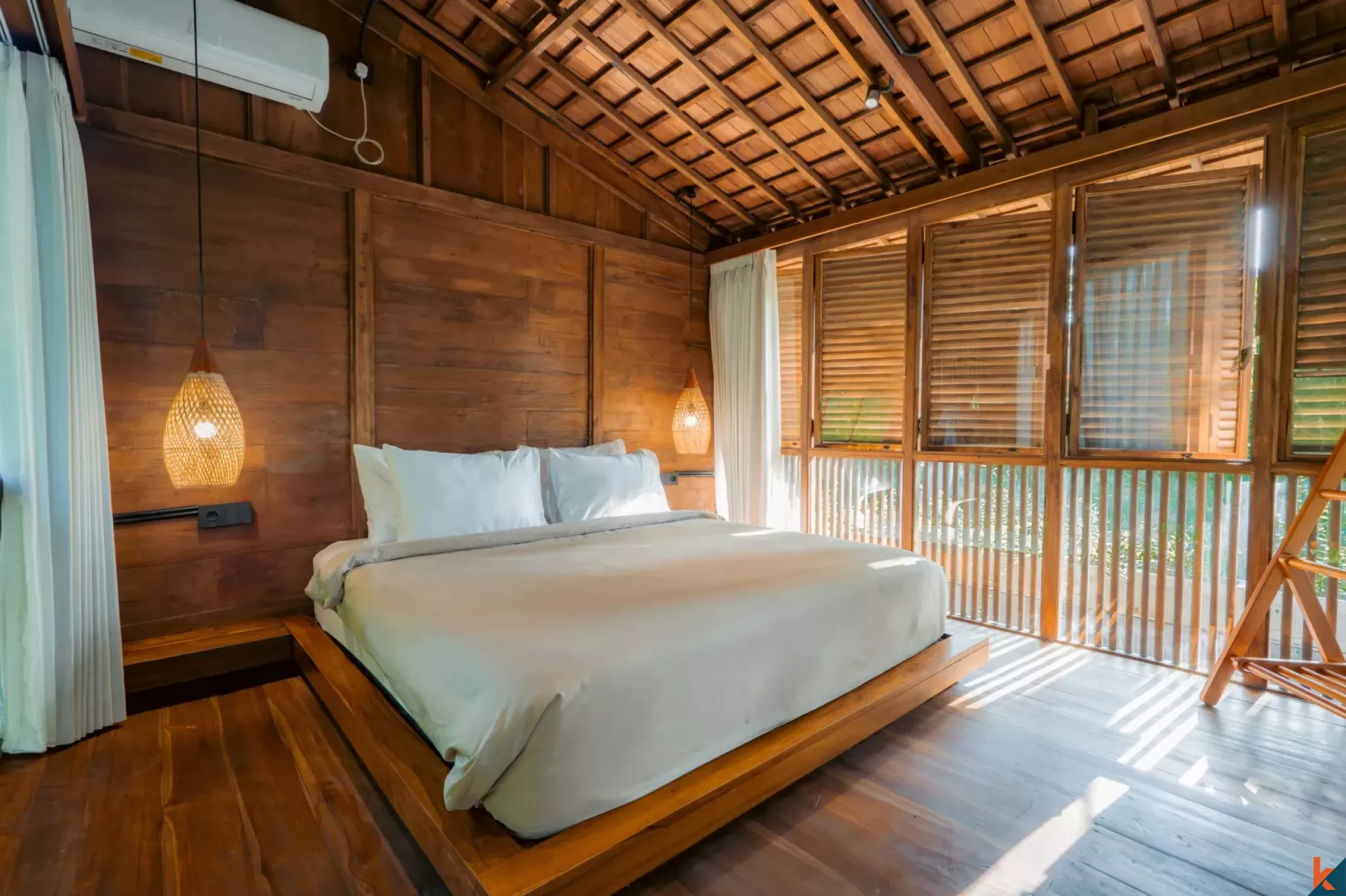 Propriété écologique neuve d'une chambre à louer à Ubud - Sayan