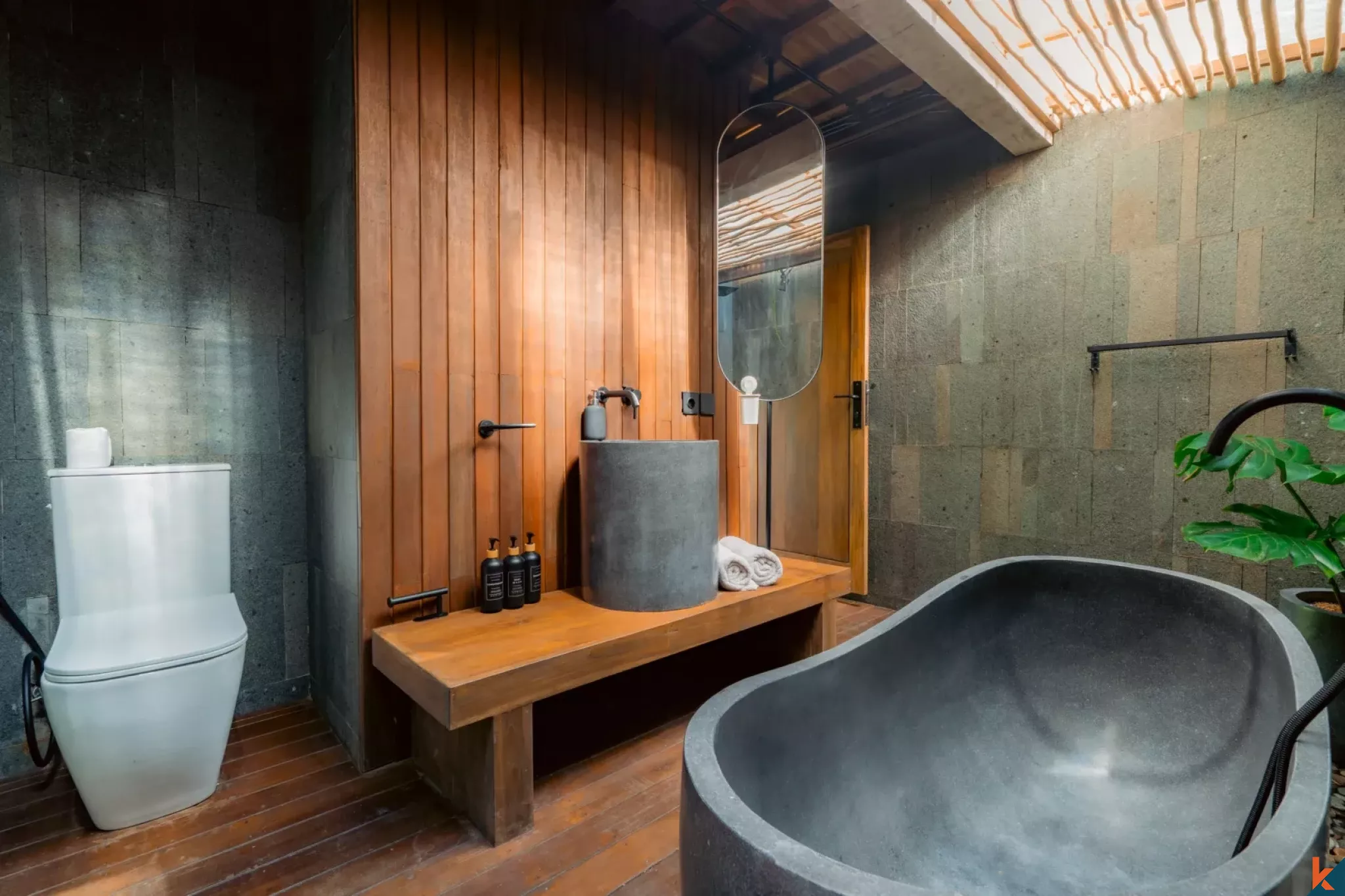 Propriété écologique neuve d'une chambre à louer à Ubud - Sayan