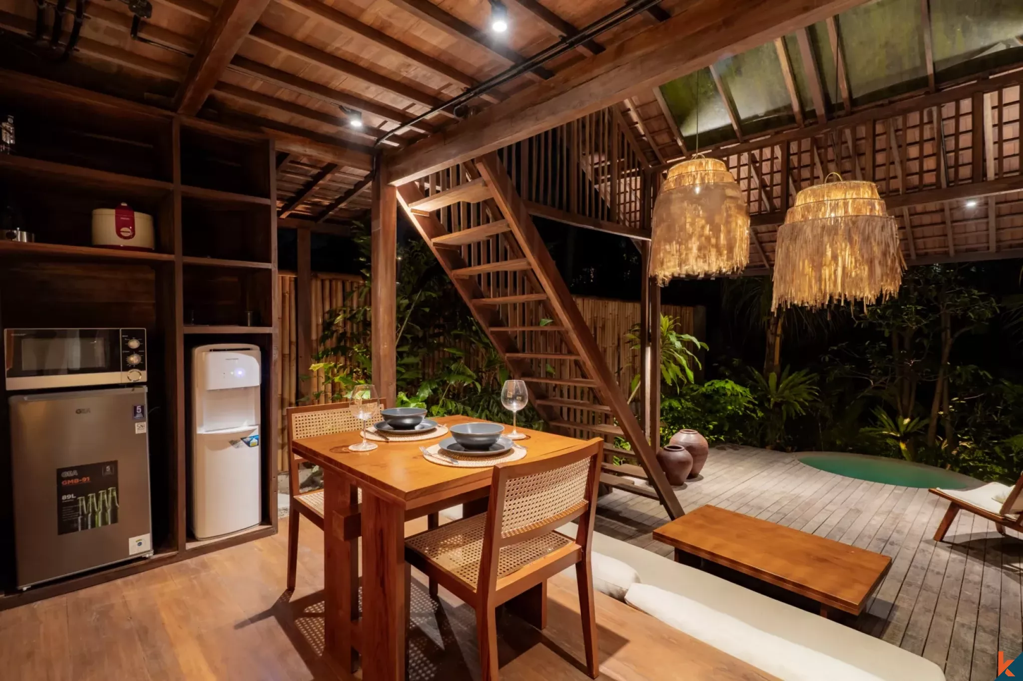 Propriété écologique neuve d'une chambre à louer à Ubud - Sayan