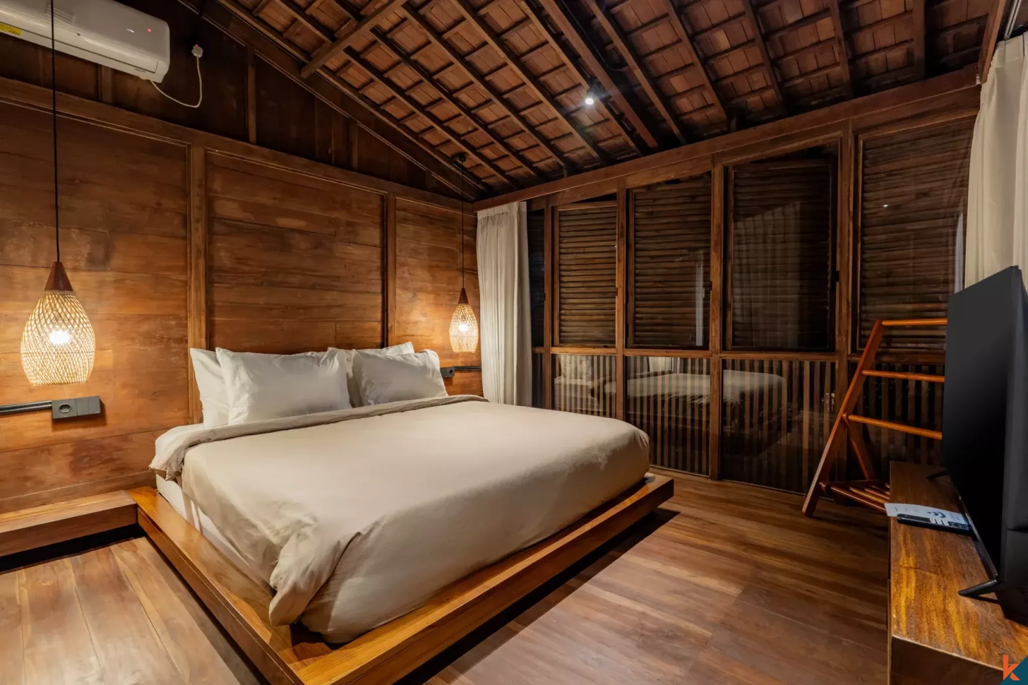 Propriété écologique neuve d'une chambre à louer à Ubud - Sayan