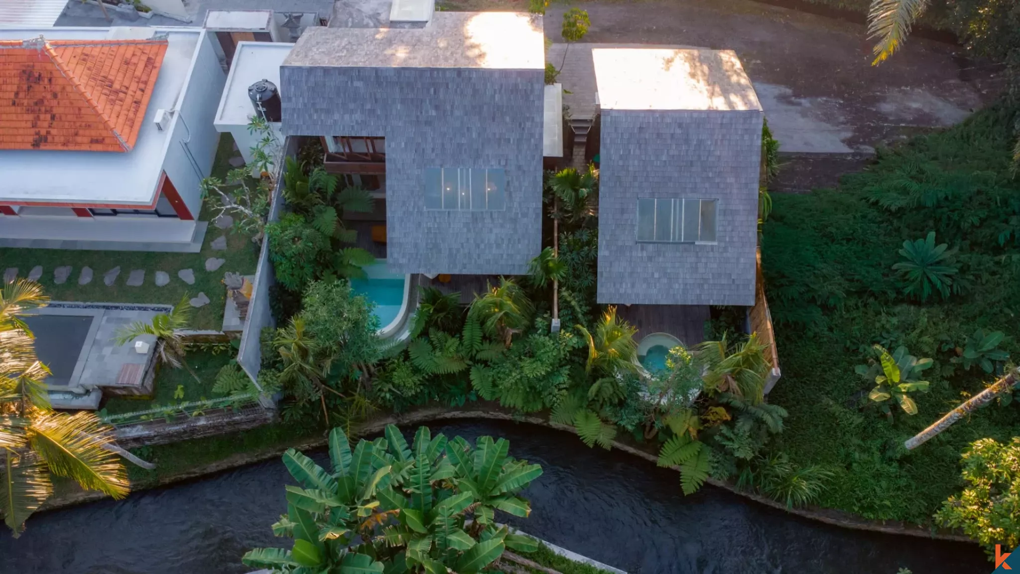 Nouvelle villa écologique de deux chambres en location à Ubud – Sayan