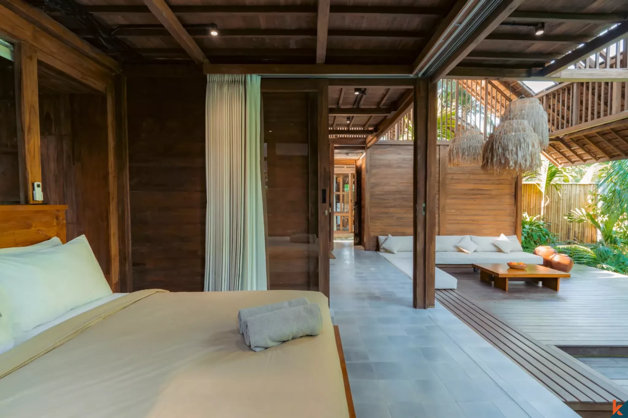 Nouvelle villa écologique de deux chambres en location à Ubud – Sayan