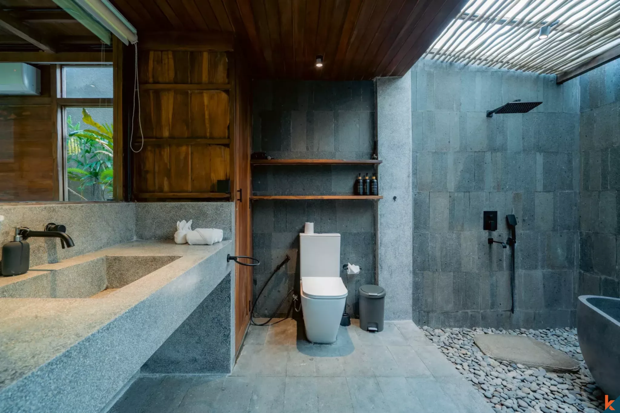 Nouvelle villa écologique de deux chambres en location à Ubud – Sayan