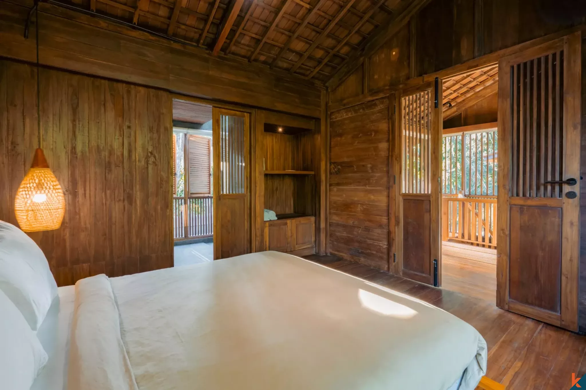 Nouvelle villa écologique de deux chambres en location à Ubud – Sayan