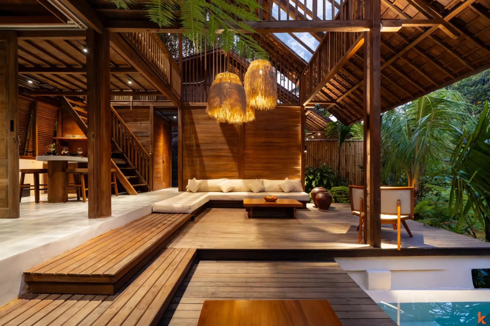 Nouvelle villa écologique de deux chambres en location à Ubud – Sayan