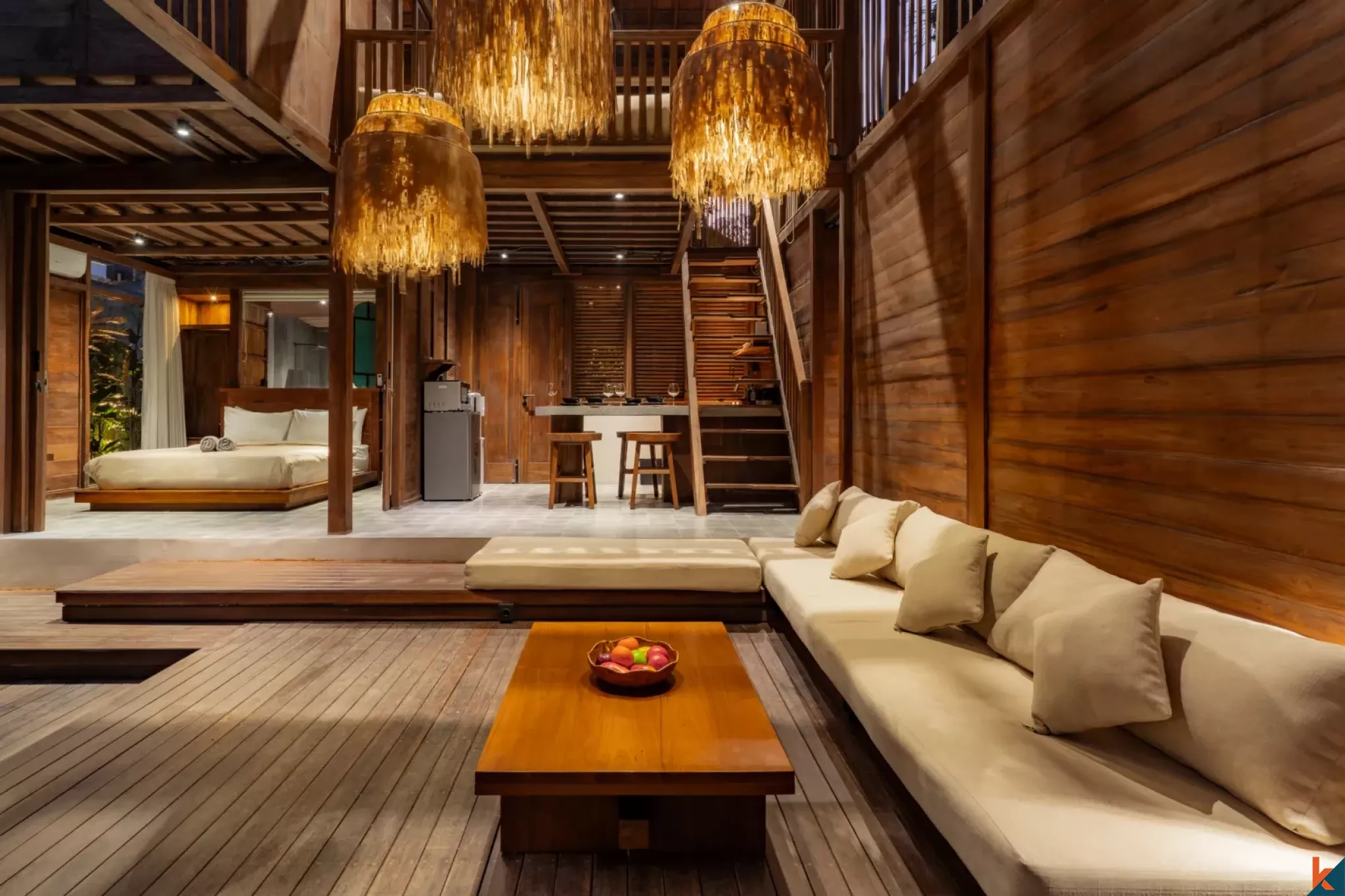 Nouvelle villa écologique de deux chambres en location à Ubud – Sayan