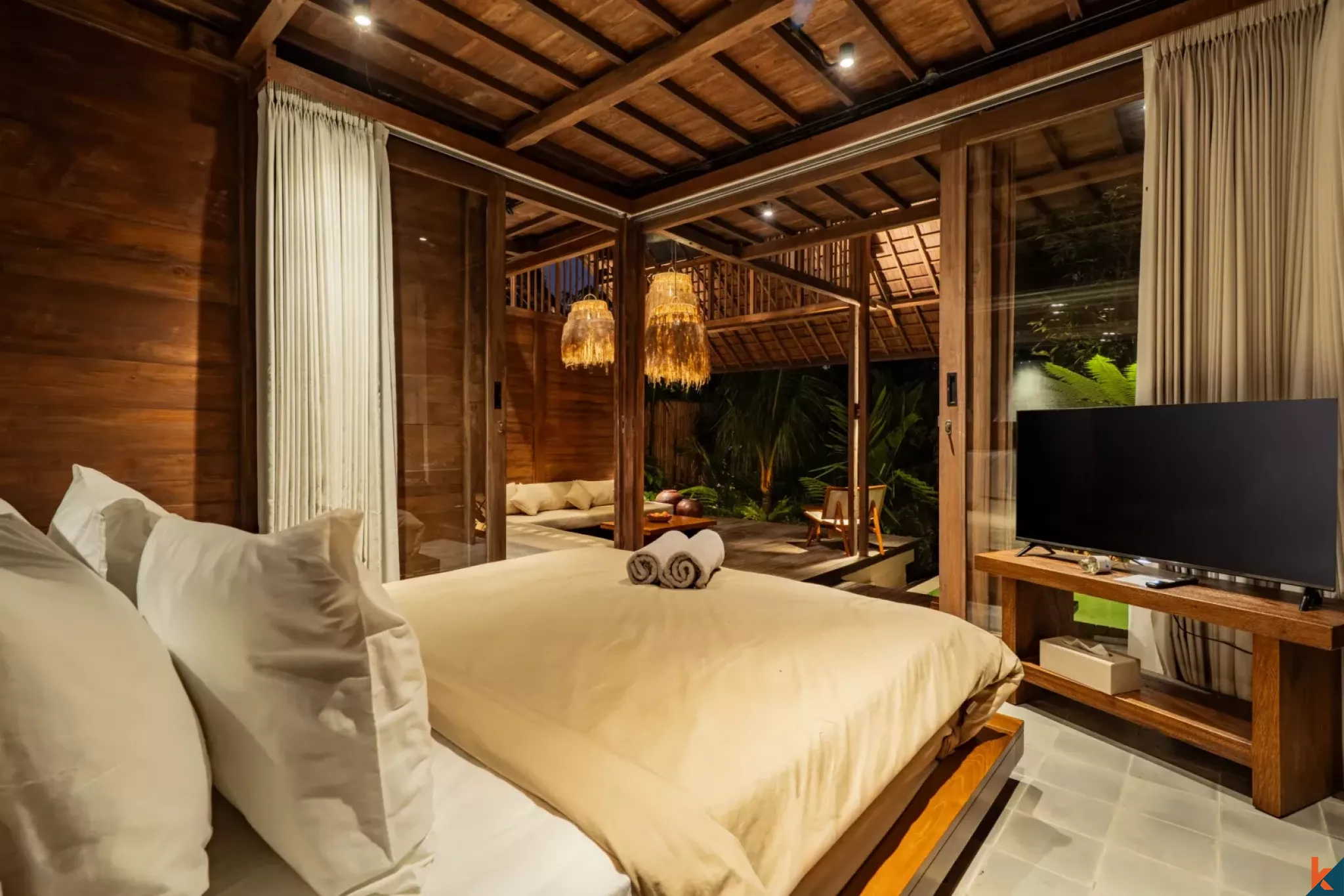 Nouvelle villa écologique de deux chambres en location à Ubud – Sayan