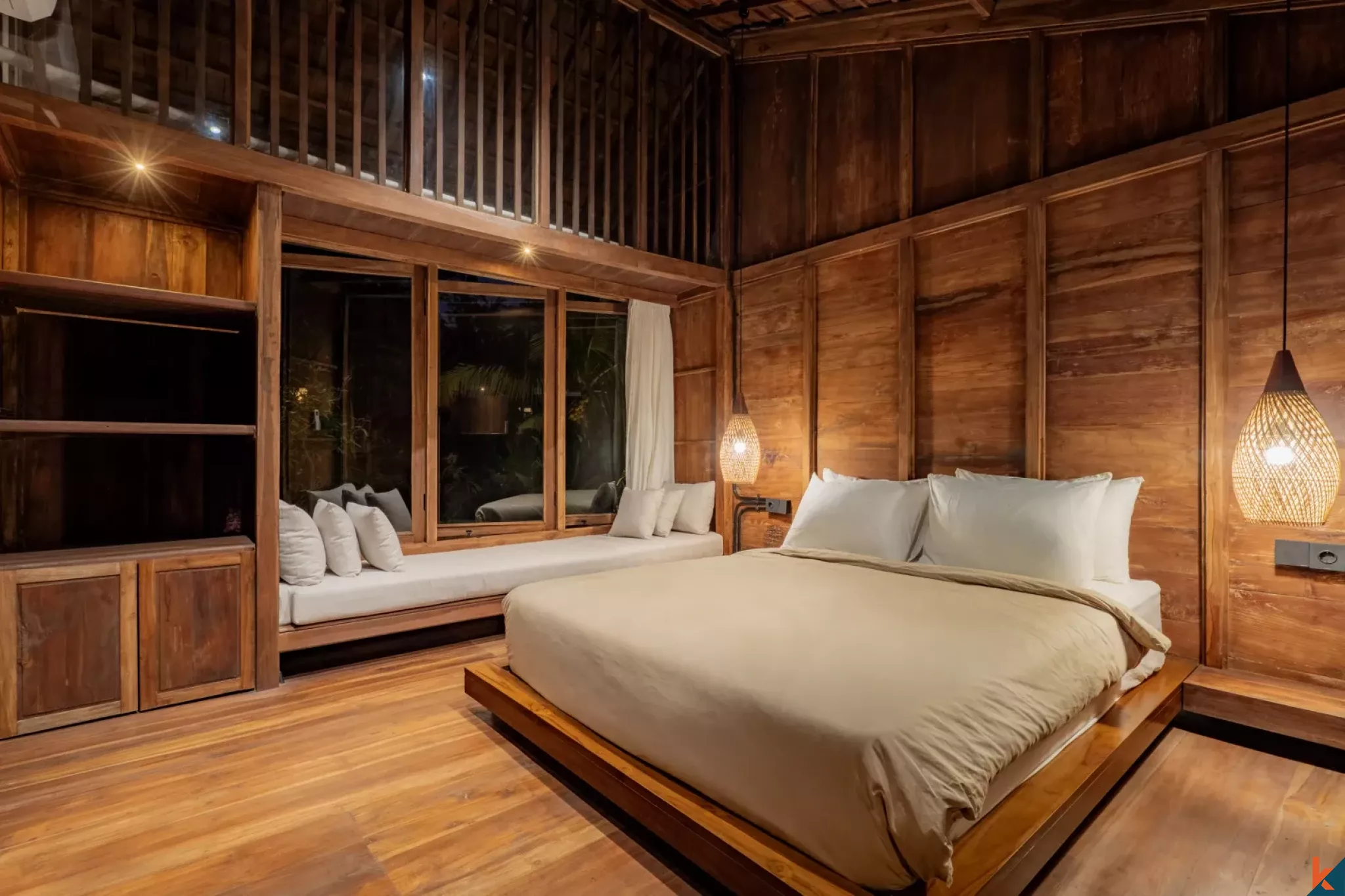 Nouvelle villa écologique de deux chambres en location à Ubud – Sayan
