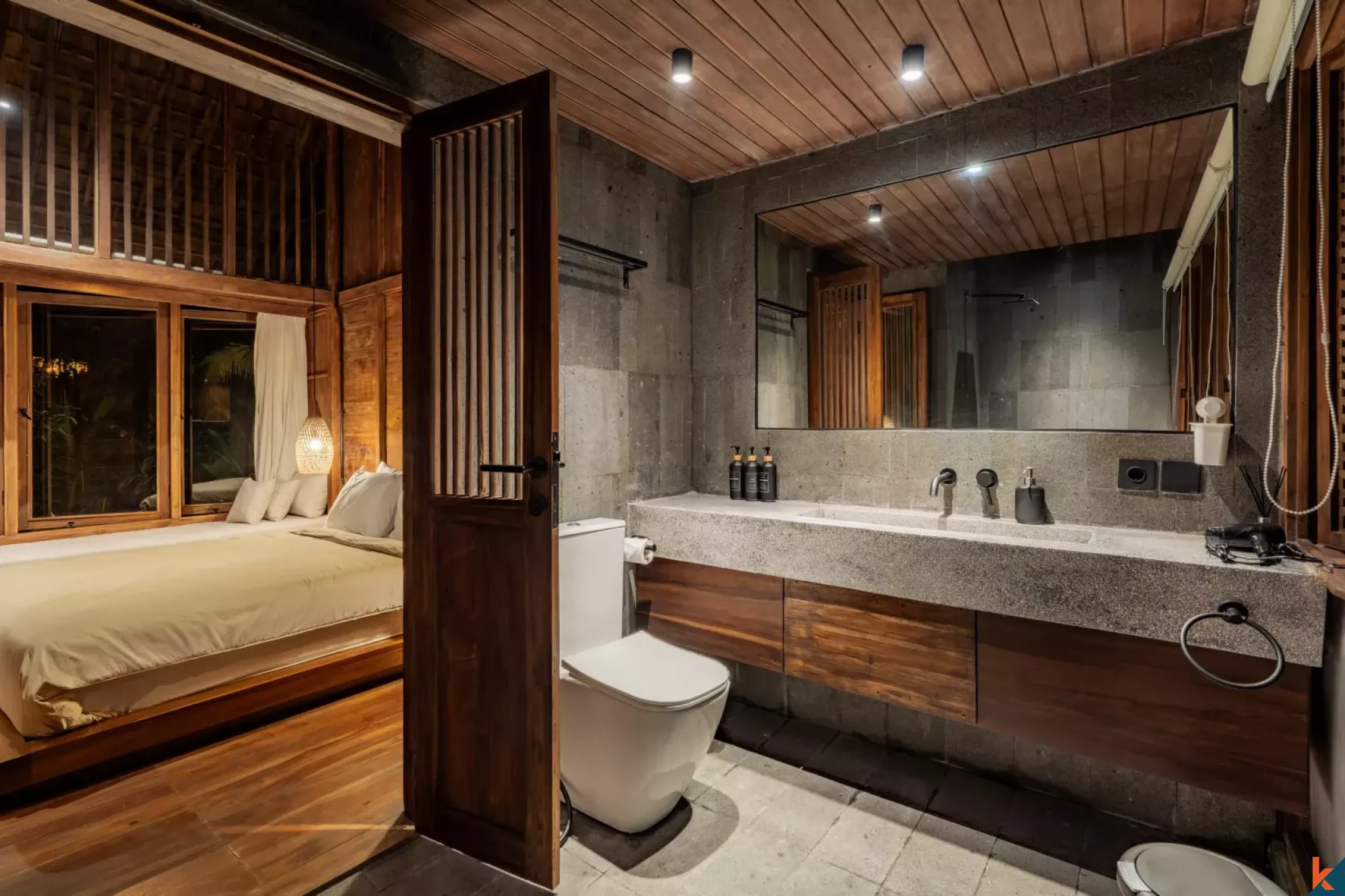 Nouvelle villa écologique de deux chambres en location à Ubud – Sayan