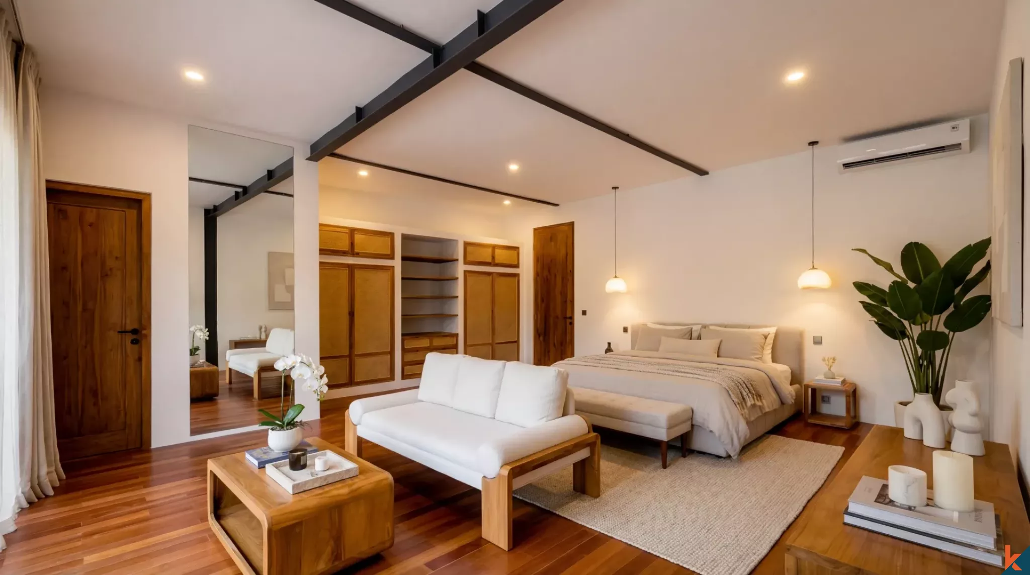 Properti Baru Hak Milik Tiga Kamar Tidur Bergaya Modern di Ungasan