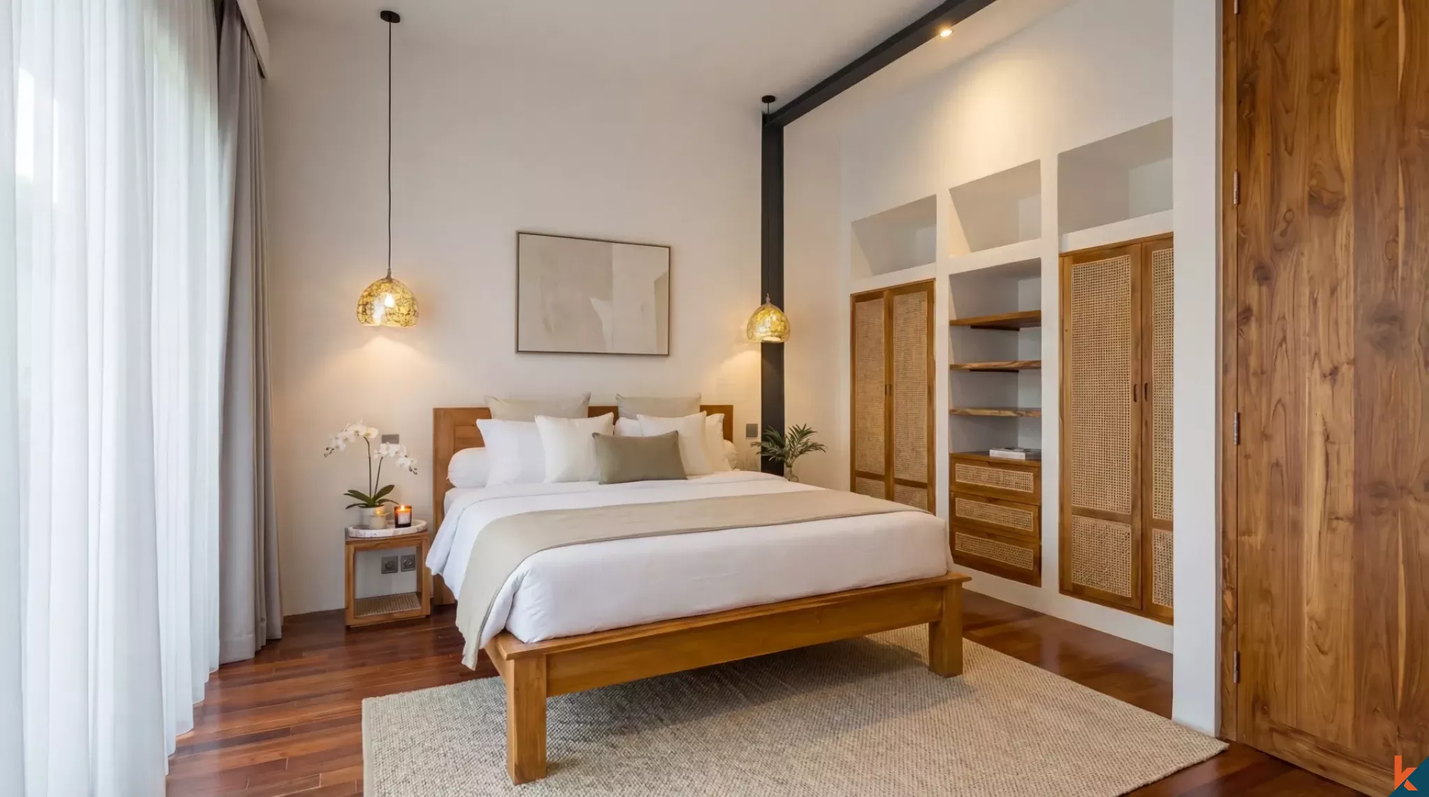 Properti Baru Hak Milik Tiga Kamar Tidur Bergaya Modern di Ungasan