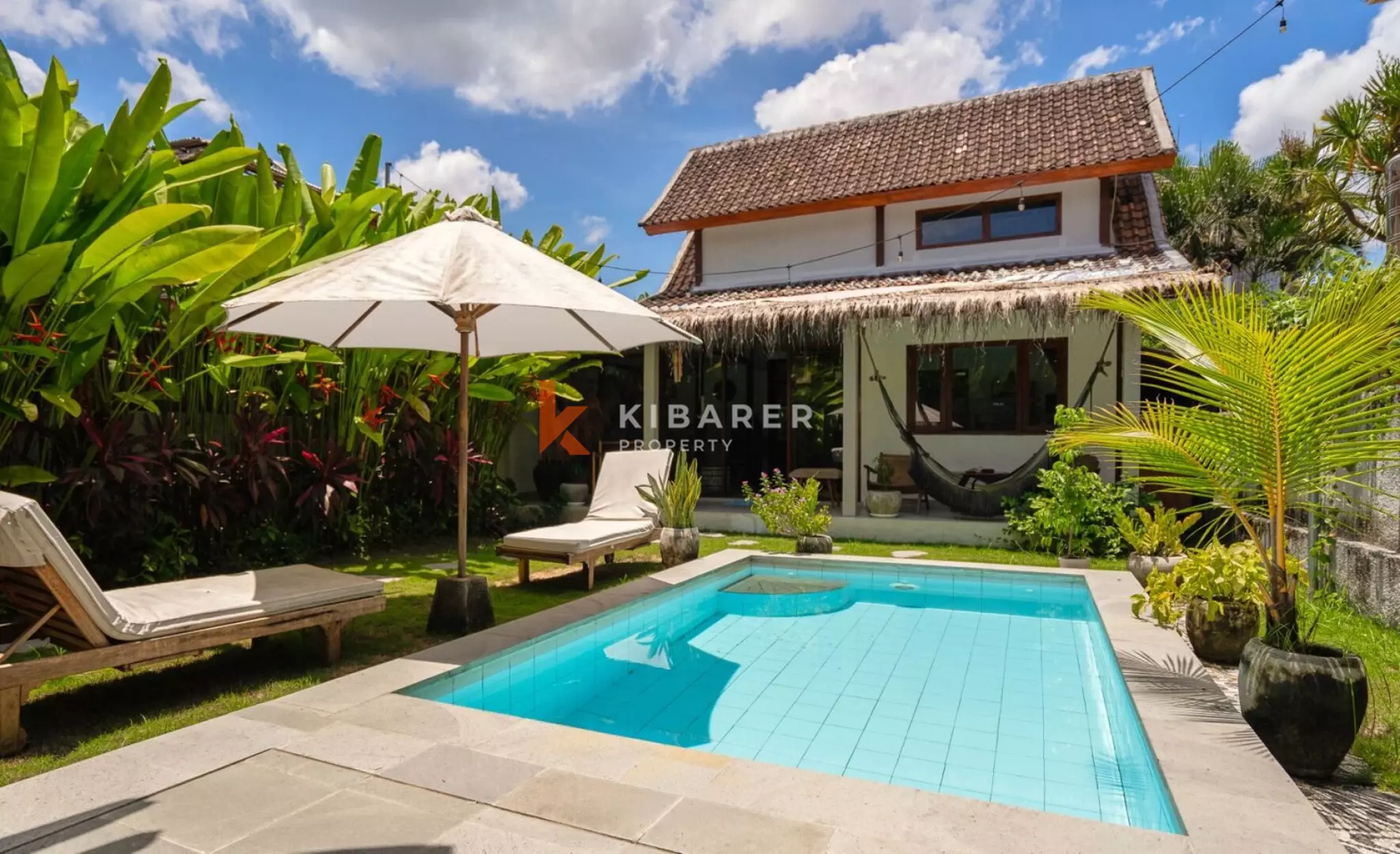 Romantic One Bedroom Tropical Pool Villa in the Heart of Pererenan