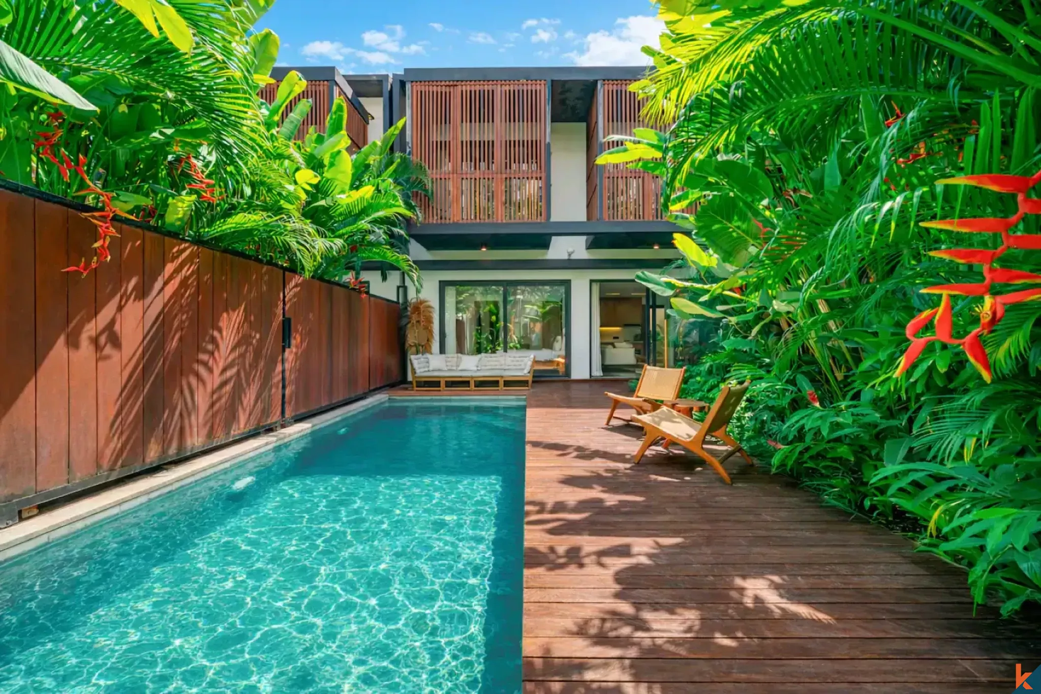 Modern Three Bedroom Leasehold Villa Near the Beach in Canggu