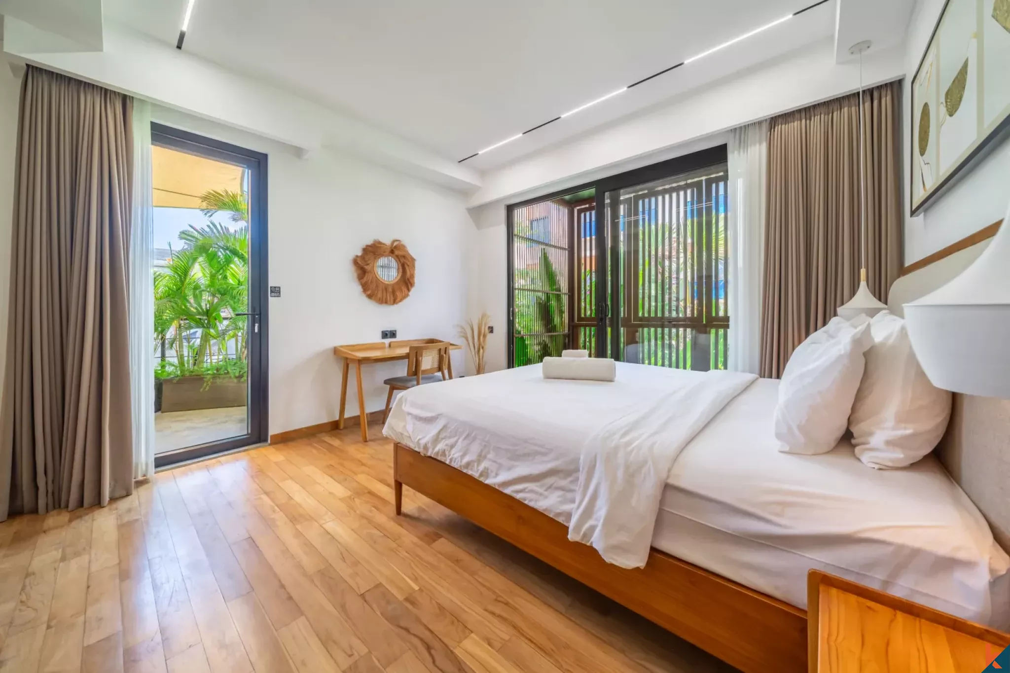 Modern Three Bedroom Leasehold Villa Near the Beach in Canggu