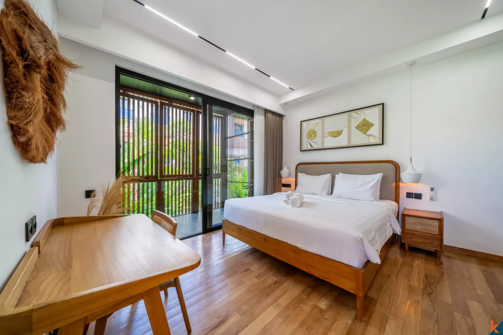 Modern Three Bedroom Leasehold Villa Near the Beach in Canggu