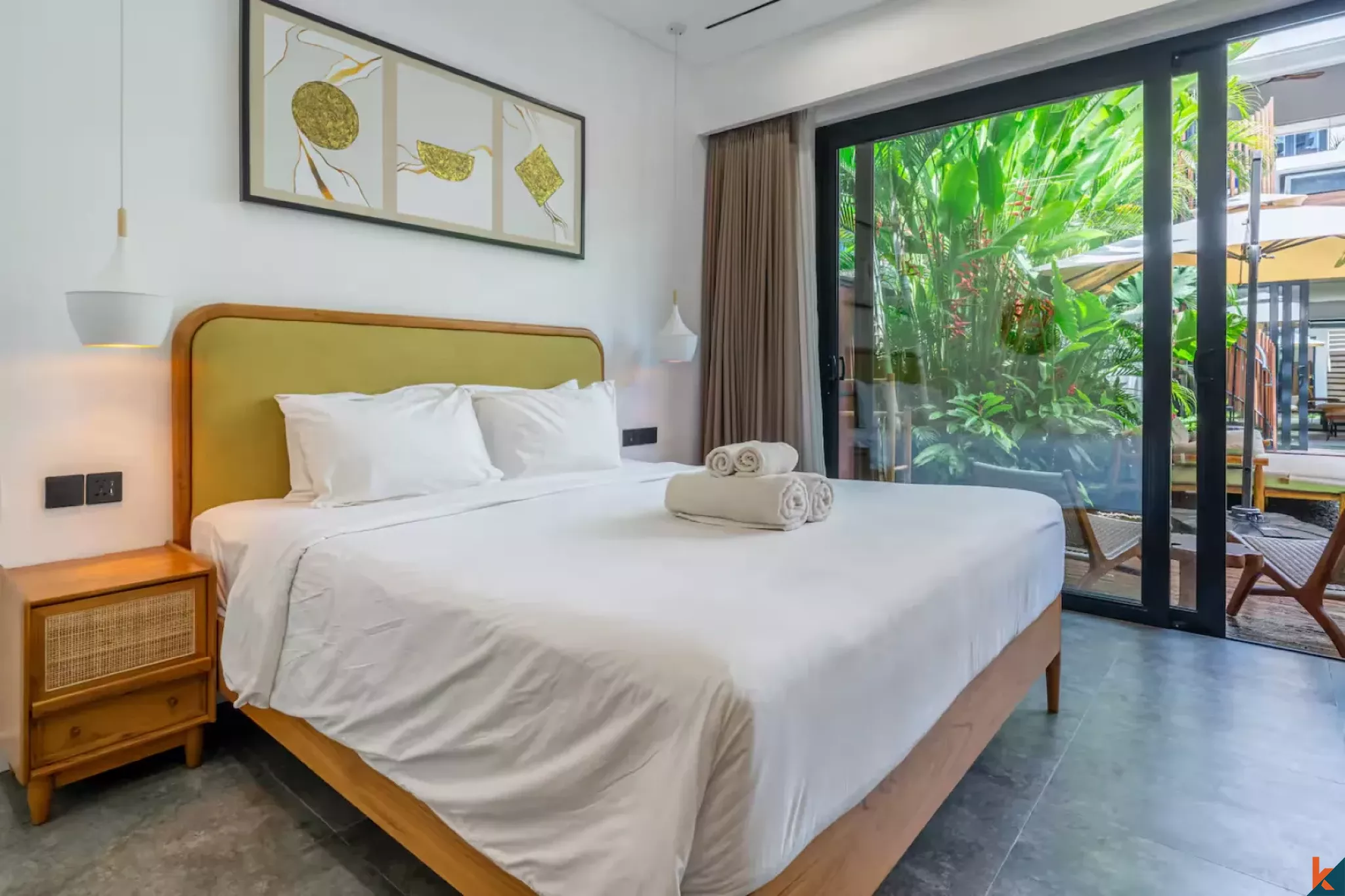 Modern Four Bedroom Leasehold Villa Near the Beach in Canggu