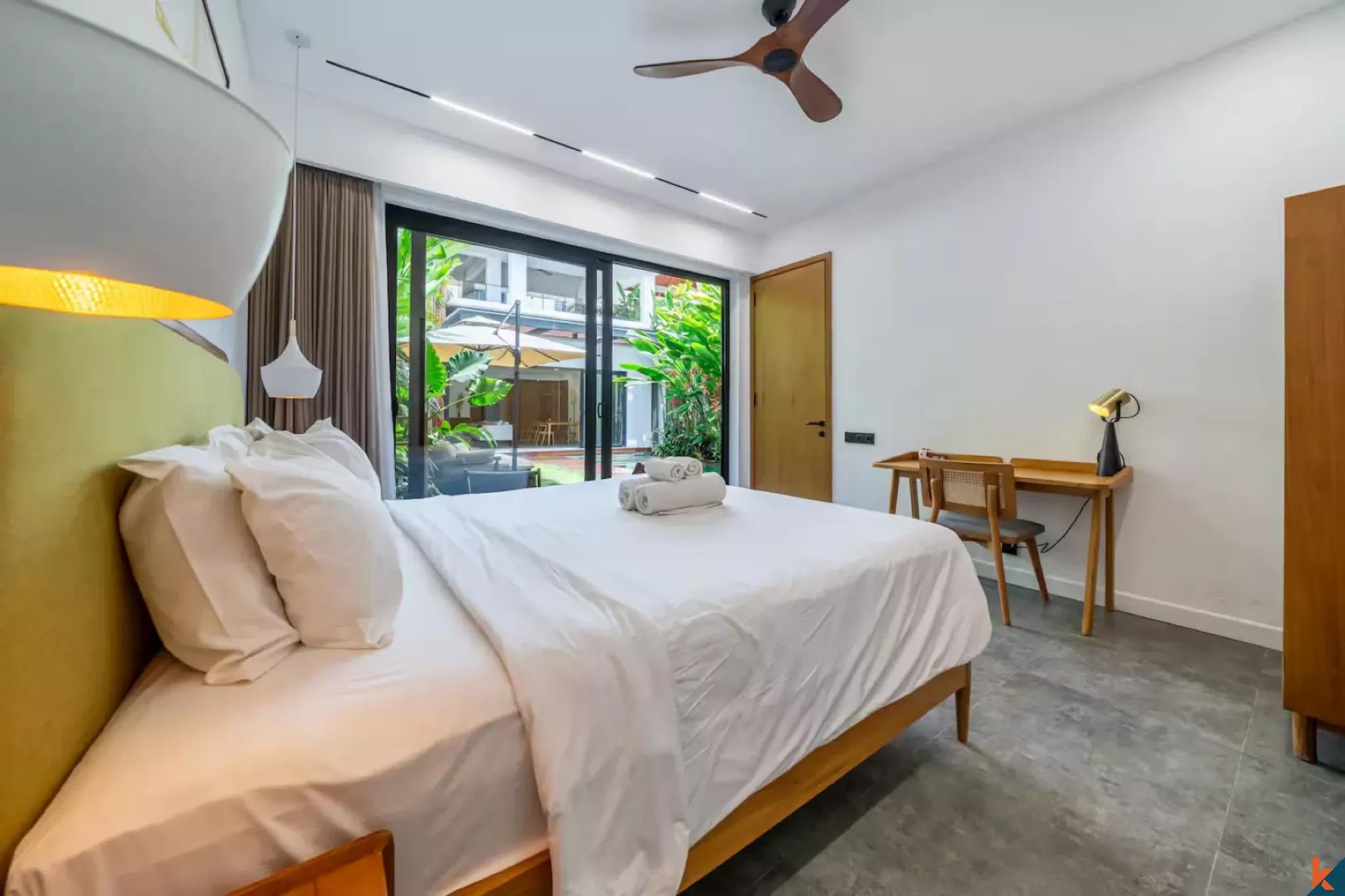 Modern Four Bedroom Leasehold Villa Near the Beach in Canggu