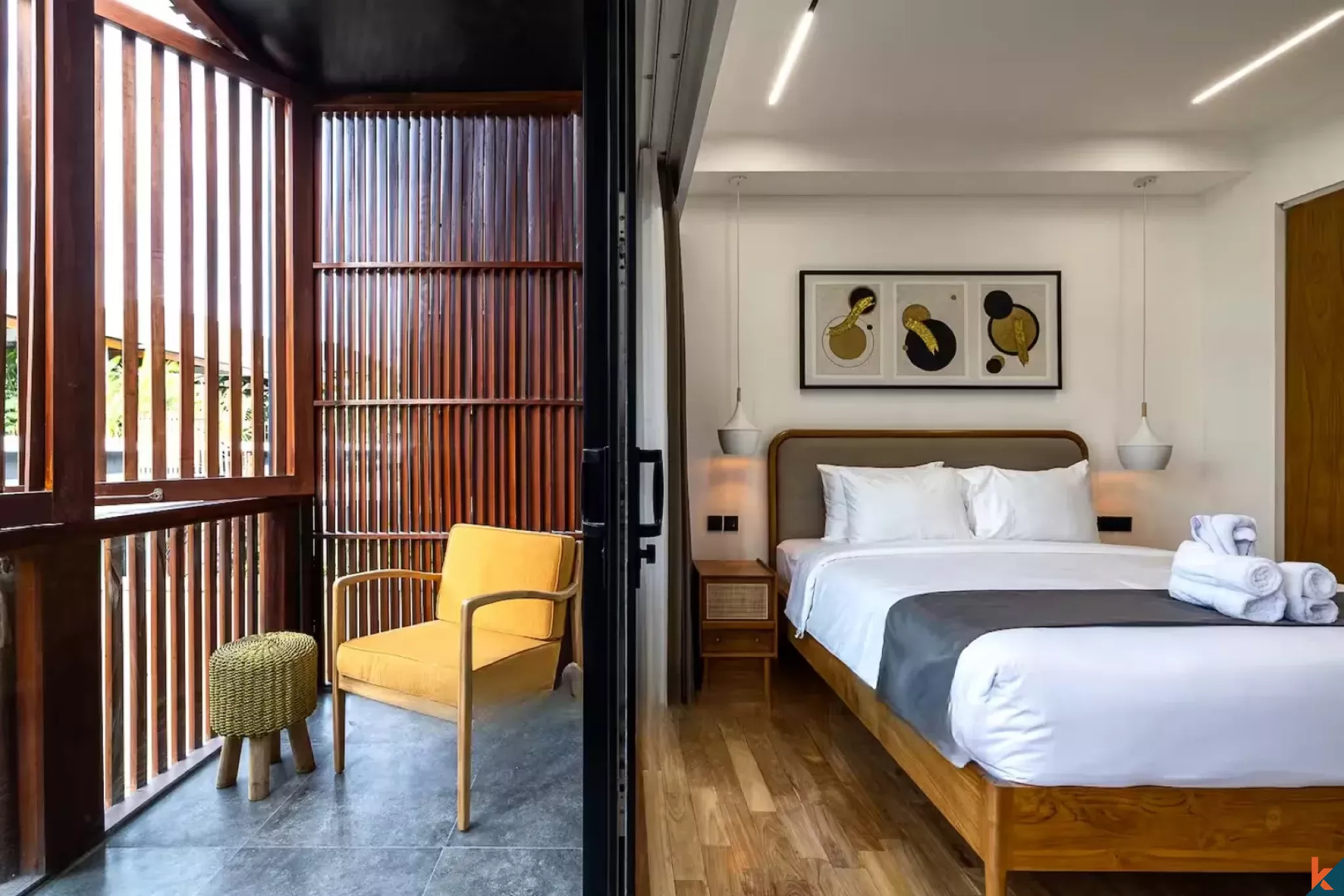 Modern Four Bedroom Leasehold Villa Near the Beach in Canggu