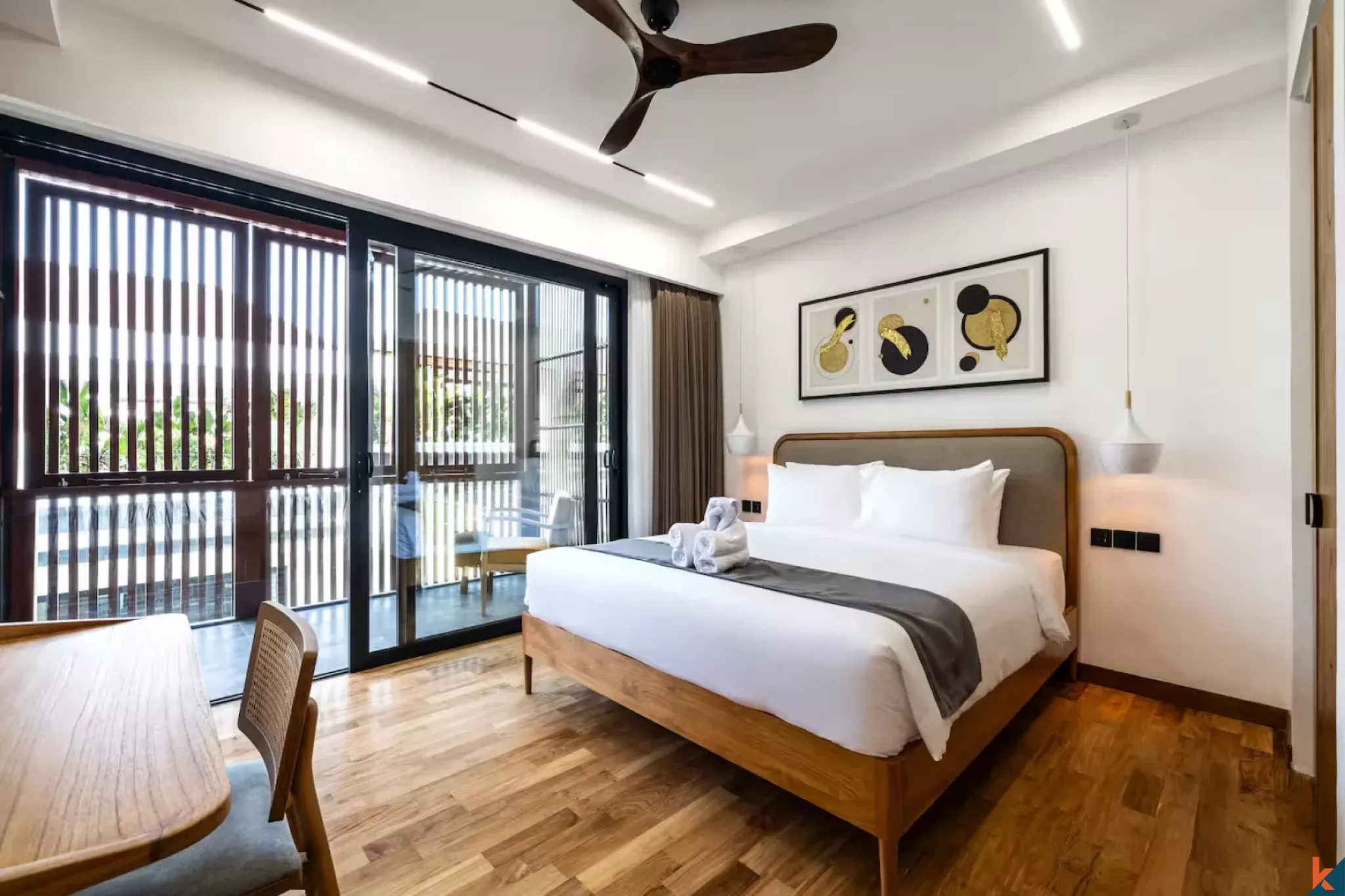 Modern Four Bedroom Leasehold Villa Near the Beach in Canggu