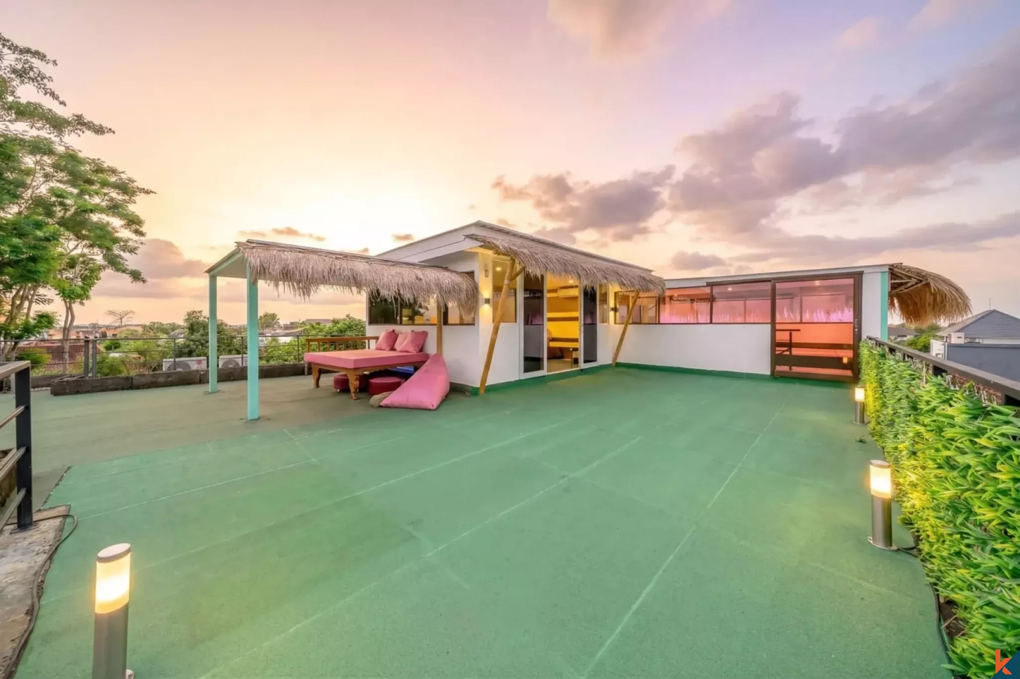 Vila Sewa Empat Kamar Tidur Bergaya di Padonan