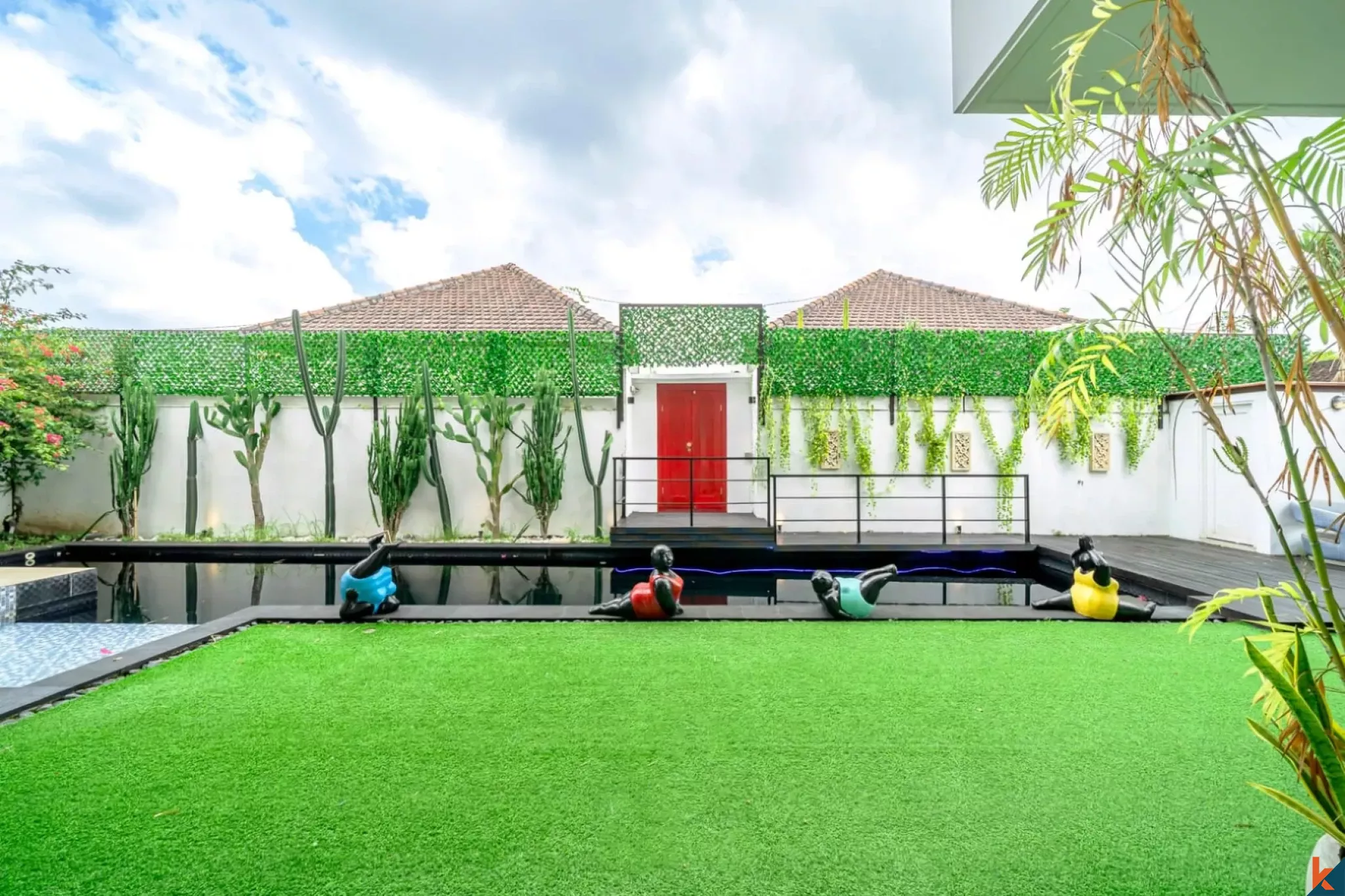 Vila Sewa Empat Kamar Tidur Bergaya di Padonan