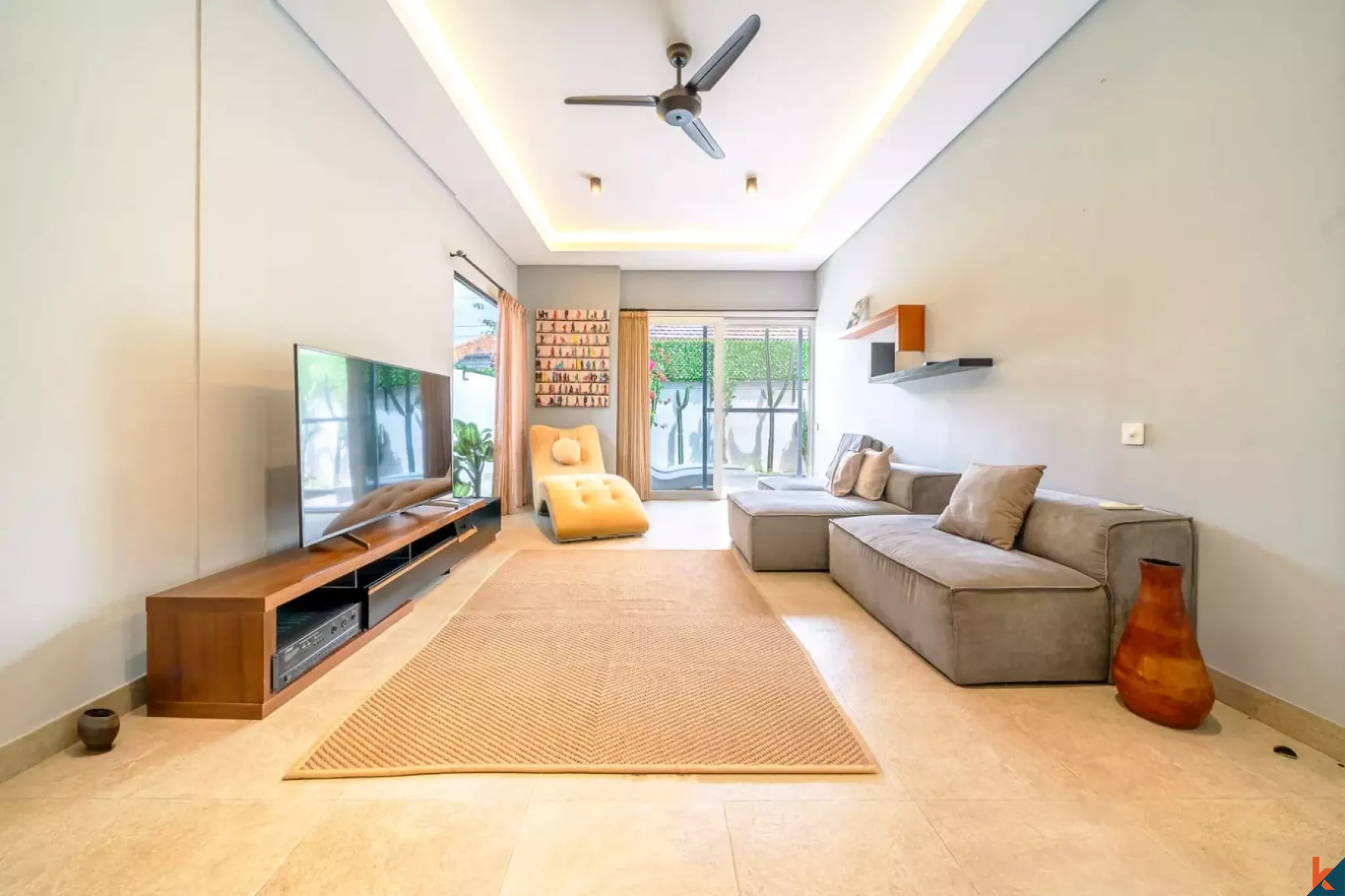 Vila Sewa Empat Kamar Tidur Bergaya di Padonan