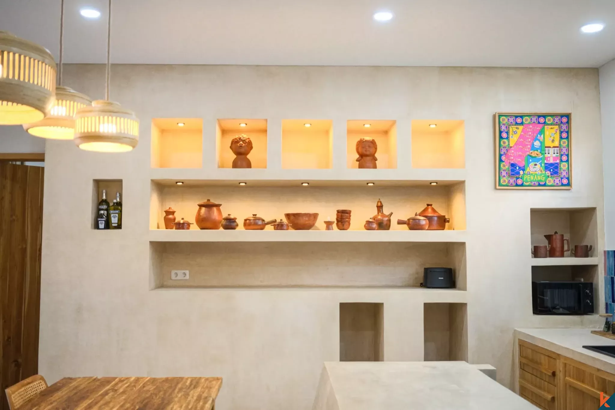 Villa moderne et confortable de deux chambres à louer à Kerobokan