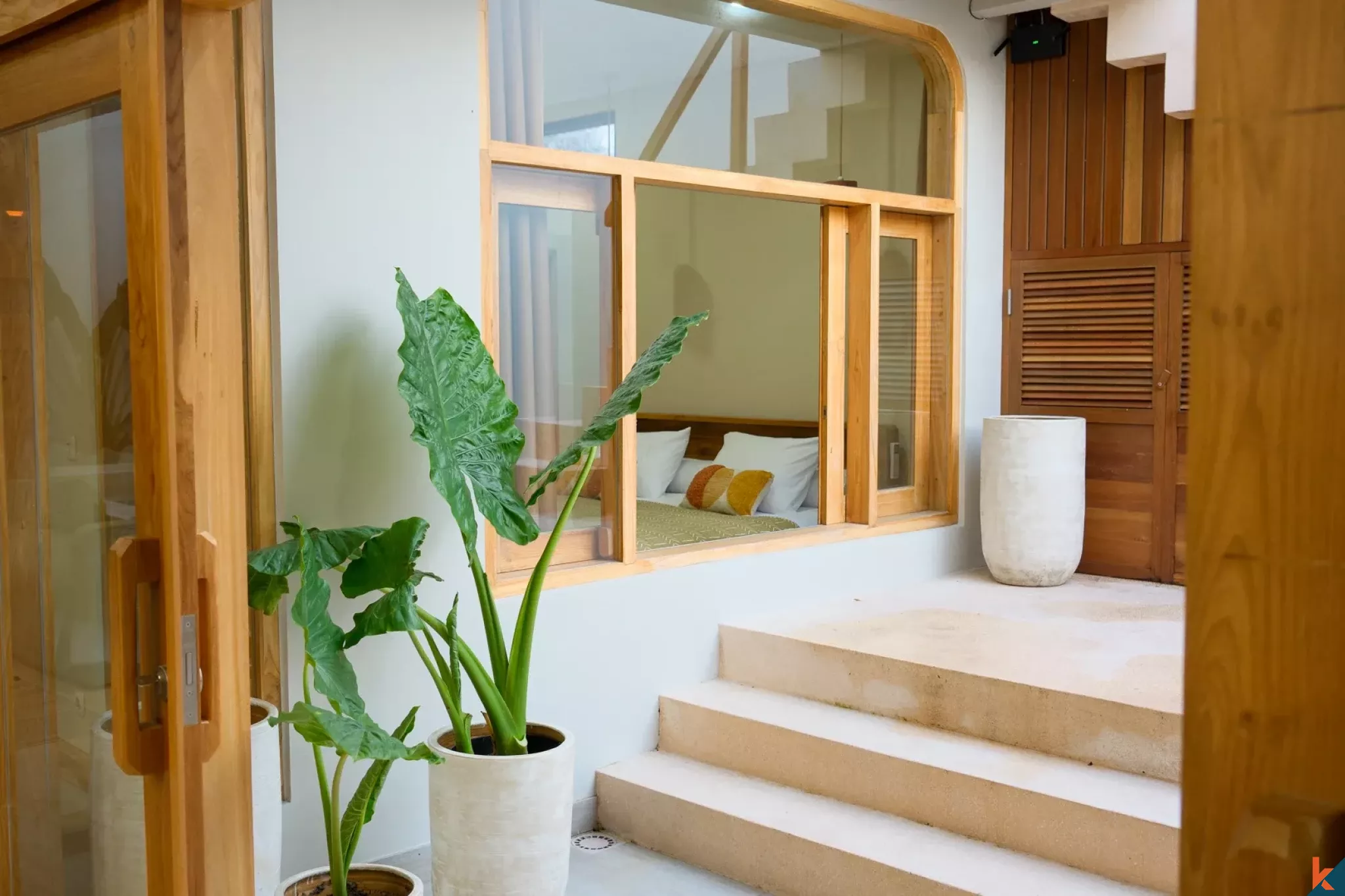 Villa moderne et confortable de deux chambres à louer à Kerobokan