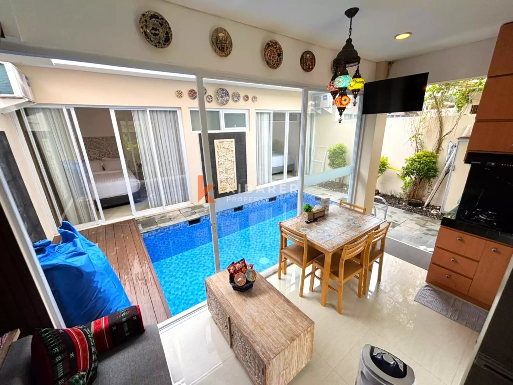 Villa Tiga Kamar Tidur yang Nyaman di Kompleks Nusa Dua