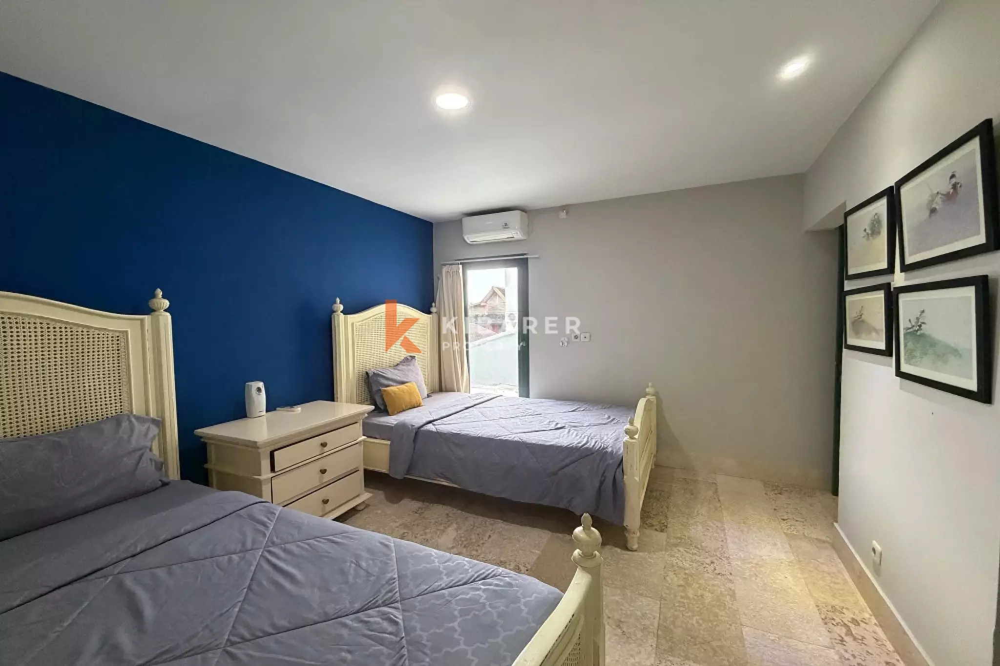 Multi-Level Four-Bedrooms Villa with Indoor Pool in Seminyak