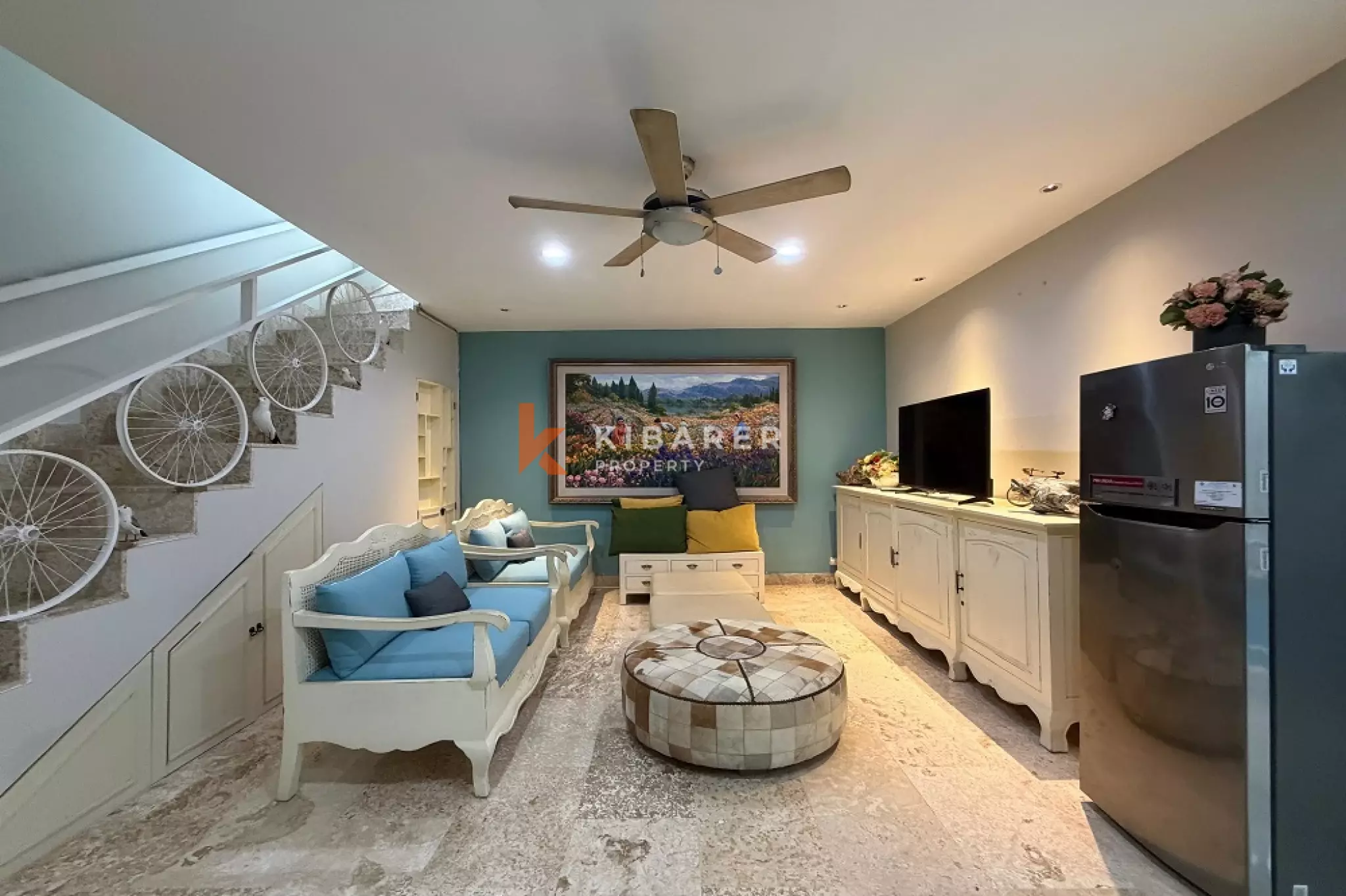 Multi-Level Four-Bedrooms Villa with Indoor Pool in Seminyak