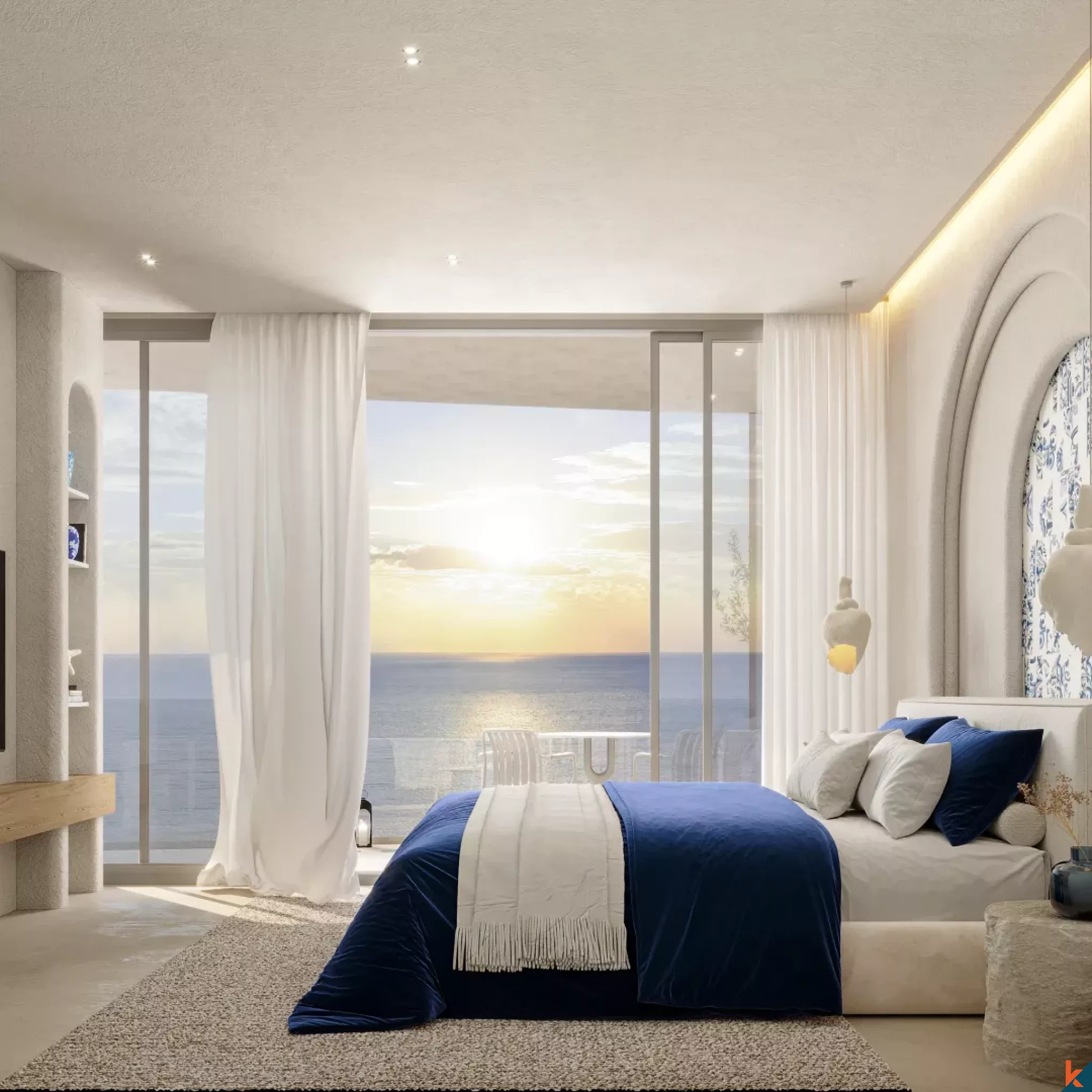 Upcoming One Bedroom Cliffside Villa for Lease with Unobstructed Ocean View in Uluwatu (Delivery June 2026)