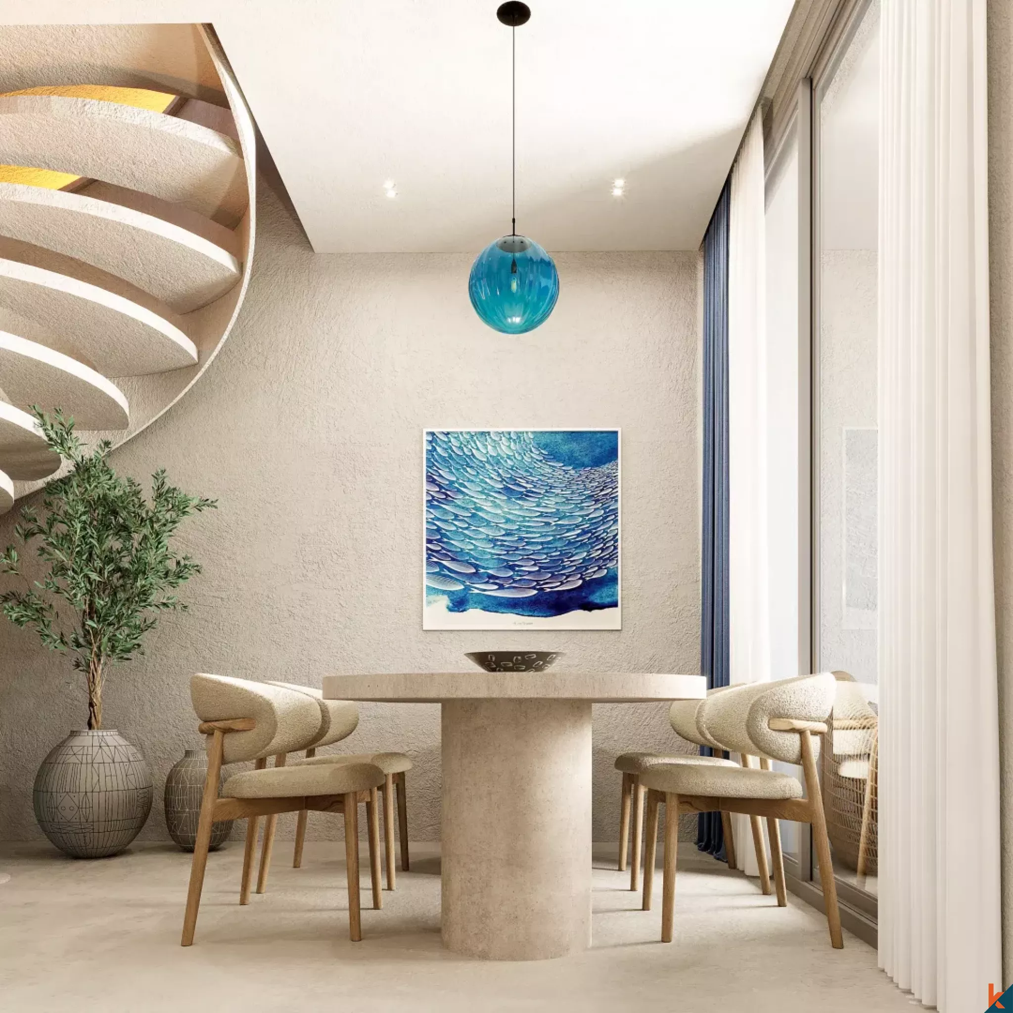 Upcoming One Bedroom Cliffside Villa for Lease with Unobstructed Ocean View in Uluwatu (Delivery June 2026)