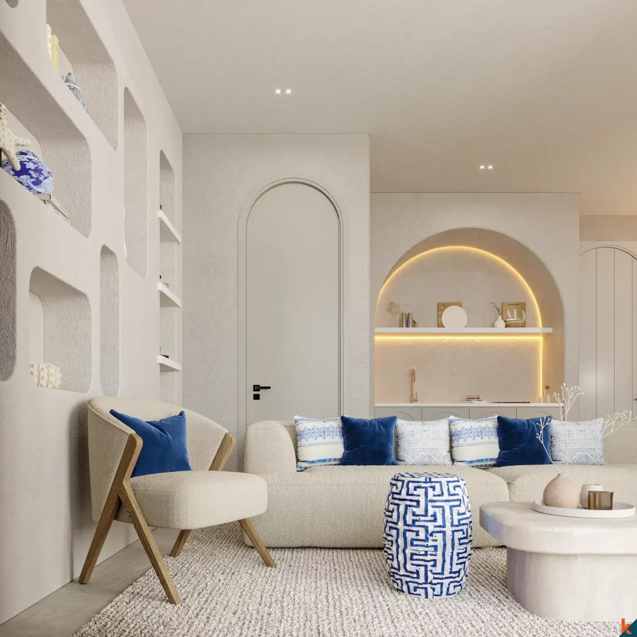 Upcoming One Bedroom Cliffside Villa for Lease with Unobstructed Ocean View in Uluwatu (Delivery June 2026)