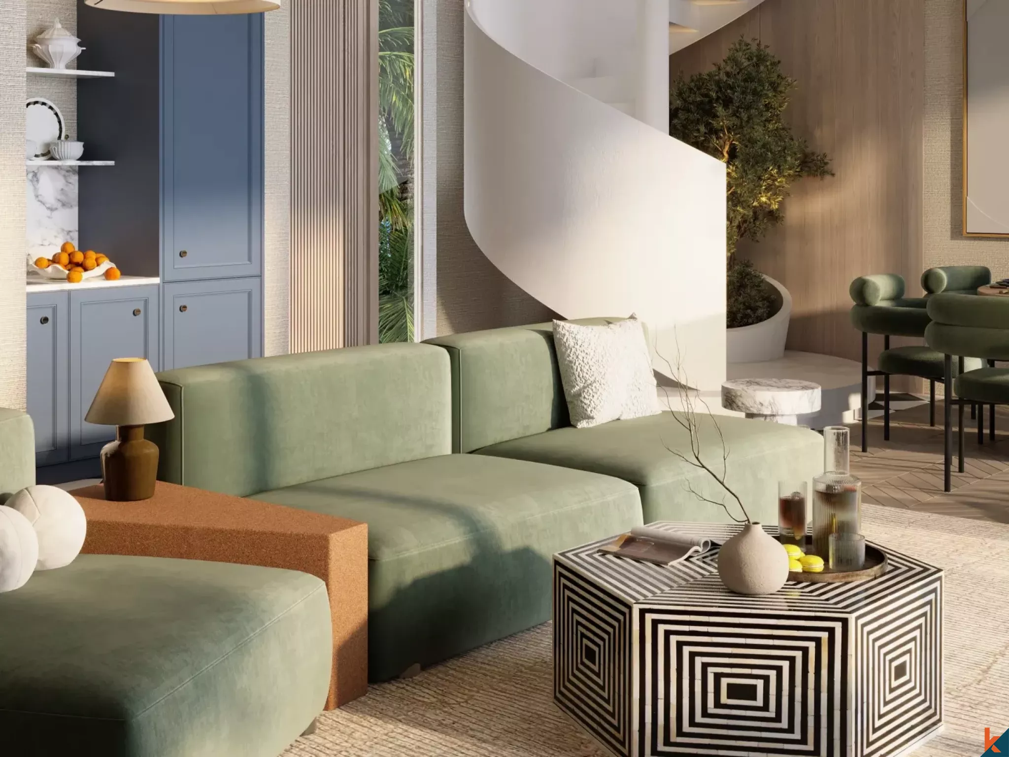 Upcoming One Bedroom Cliffside Villa for Lease with Unobstructed Ocean View in Uluwatu (Delivery June 2026)