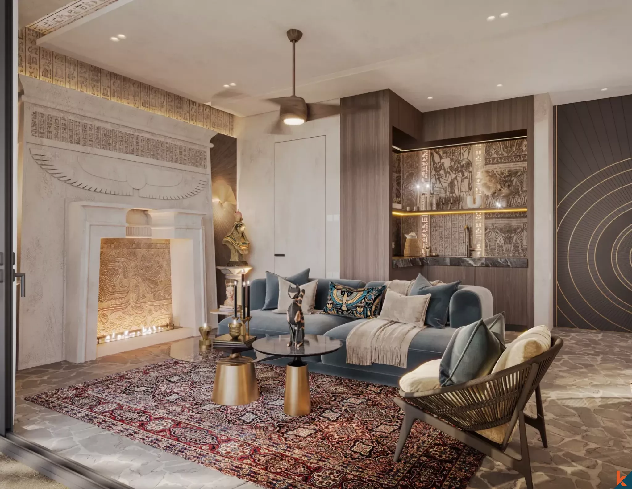 Upcoming One Bedroom Cliffside Villa for Lease with Unobstructed Ocean View in Uluwatu (Delivery June 2026)