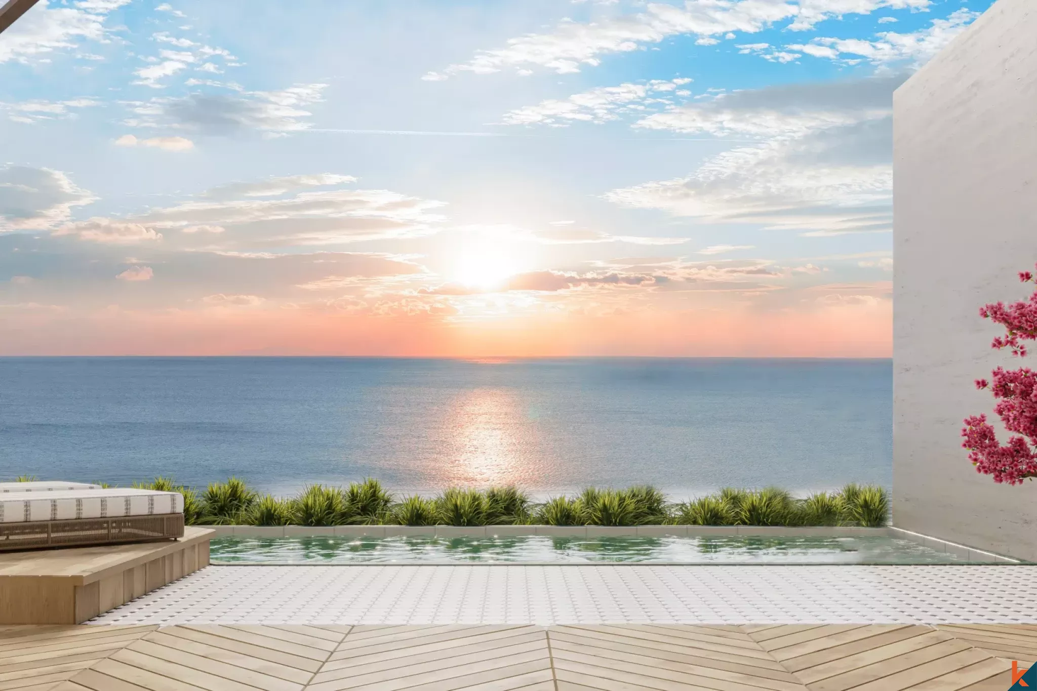 Upcoming One Bedroom Cliffside Villa for Lease with Unobstructed Ocean View in Uluwatu (Delivery June 2026)