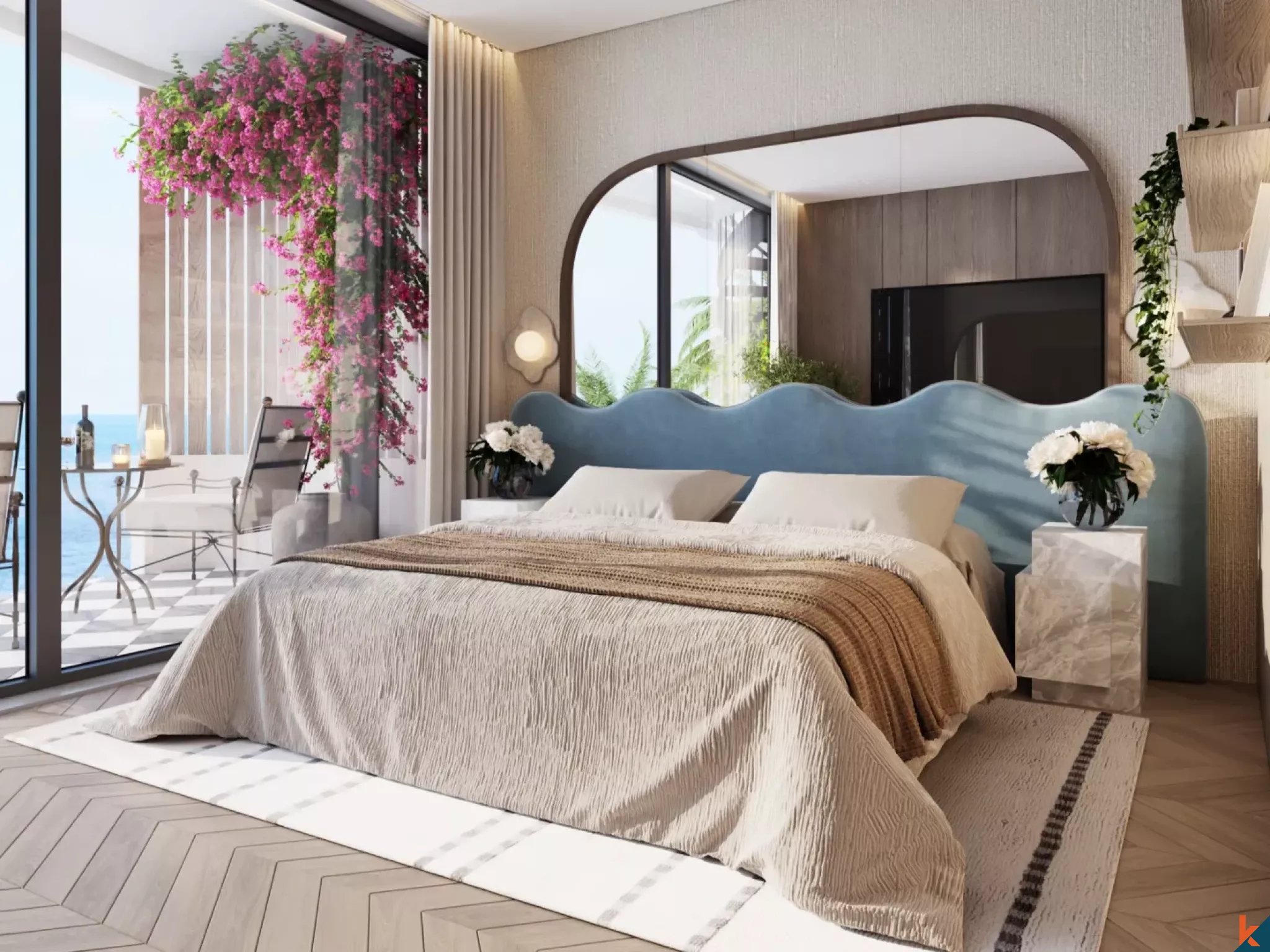 Upcoming One Bedroom Cliffside Villa for Lease with Unobstructed Ocean View in Uluwatu (Delivery June 2026)