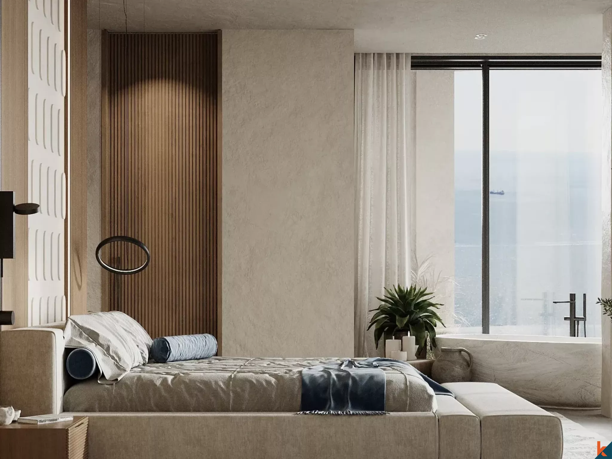 Two Bedroom Offplan Cliffside Villa for Lease with Unobstructed Ocean View in Uluwatu